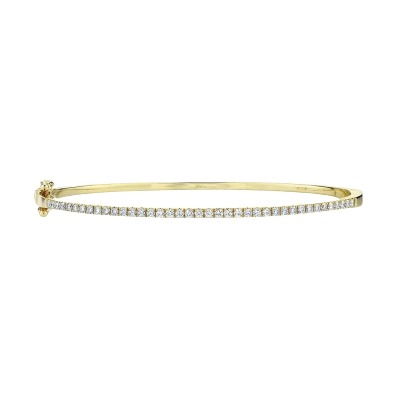 0.62Ct Yellow Gold Bangle