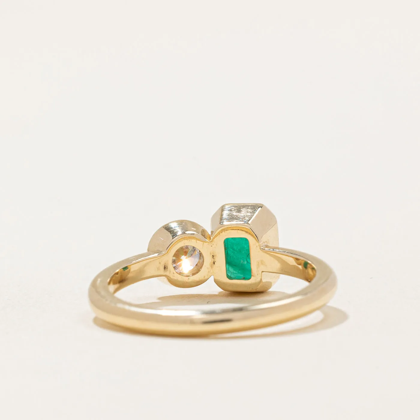 100 Ways' Emerald & Diamond Ring | 0.74ct, 0.37ct | SZ 6.75 |