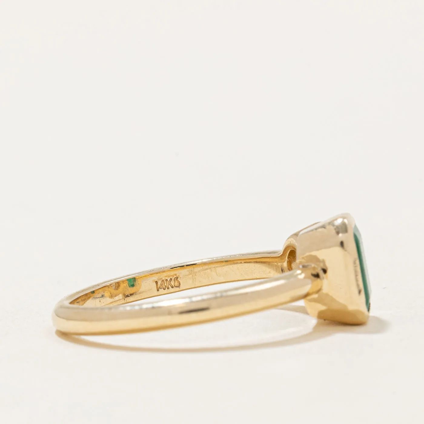 100 Ways' Emerald & Diamond Ring | 0.74ct, 0.37ct | SZ 6.75 |
