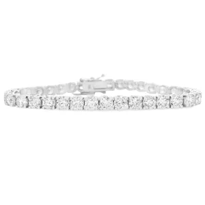 14.35ct 18k White Gold Diamond Bracelet