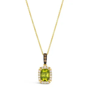 14K 0.36ct-Diamond 2.86ct/Citrine Fashion Necklaces