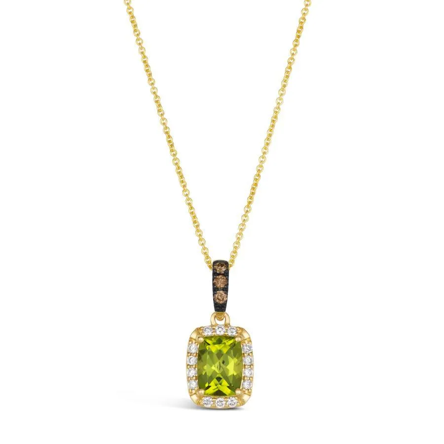 14K 0.36ct-Diamond 2.86ct/Citrine Fashion Necklaces