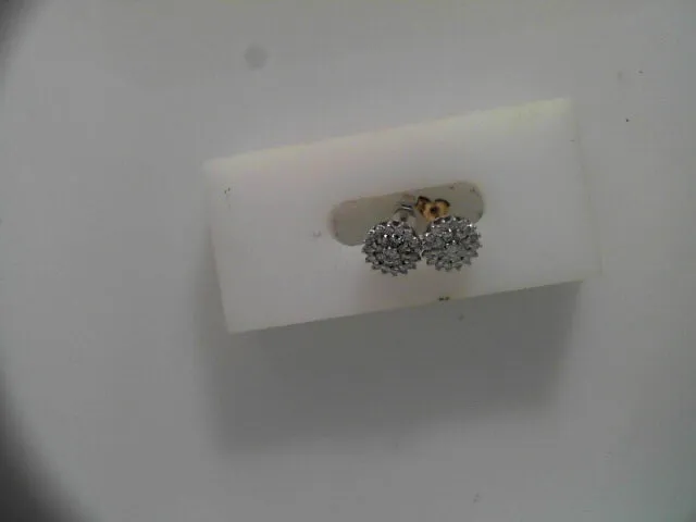 14k earrrings & diamond