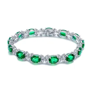 16ct Emerald Bracelet