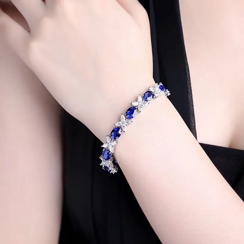 16ct Emerald Bracelet