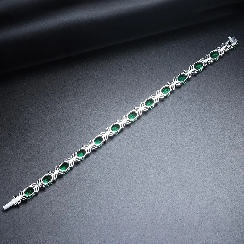 16ct Emerald Bracelet