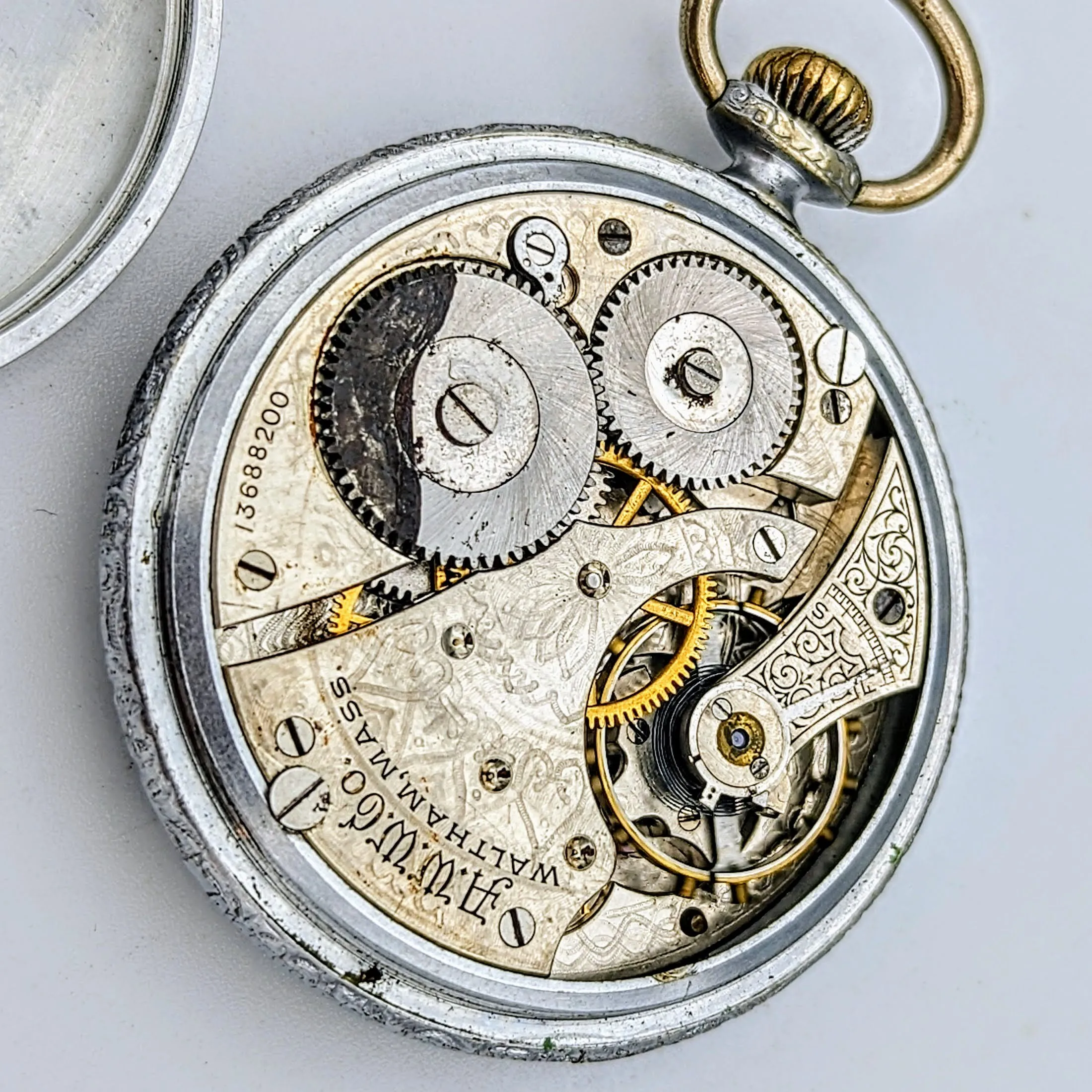 1904 Antique Waltham Pocket Watch Model 1899 Size 16s Grade 610 7 Jewels