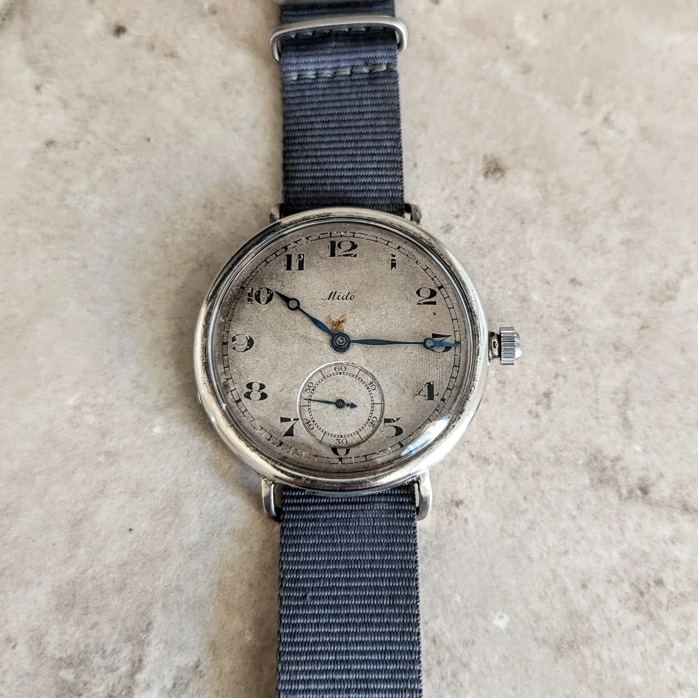1930s MIDO Conversion WRISTWATCH 15 Jewels Cal. Felsa 161 3 ADJ. Swiss Made Vintage Watch