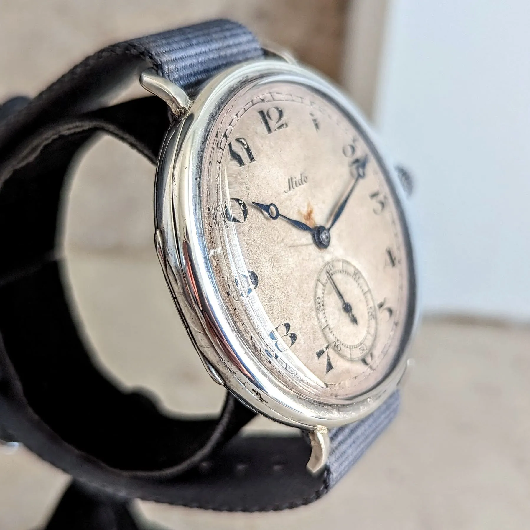 1930s MIDO Conversion WRISTWATCH 15 Jewels Cal. Felsa 161 3 ADJ. Swiss Made Vintage Watch