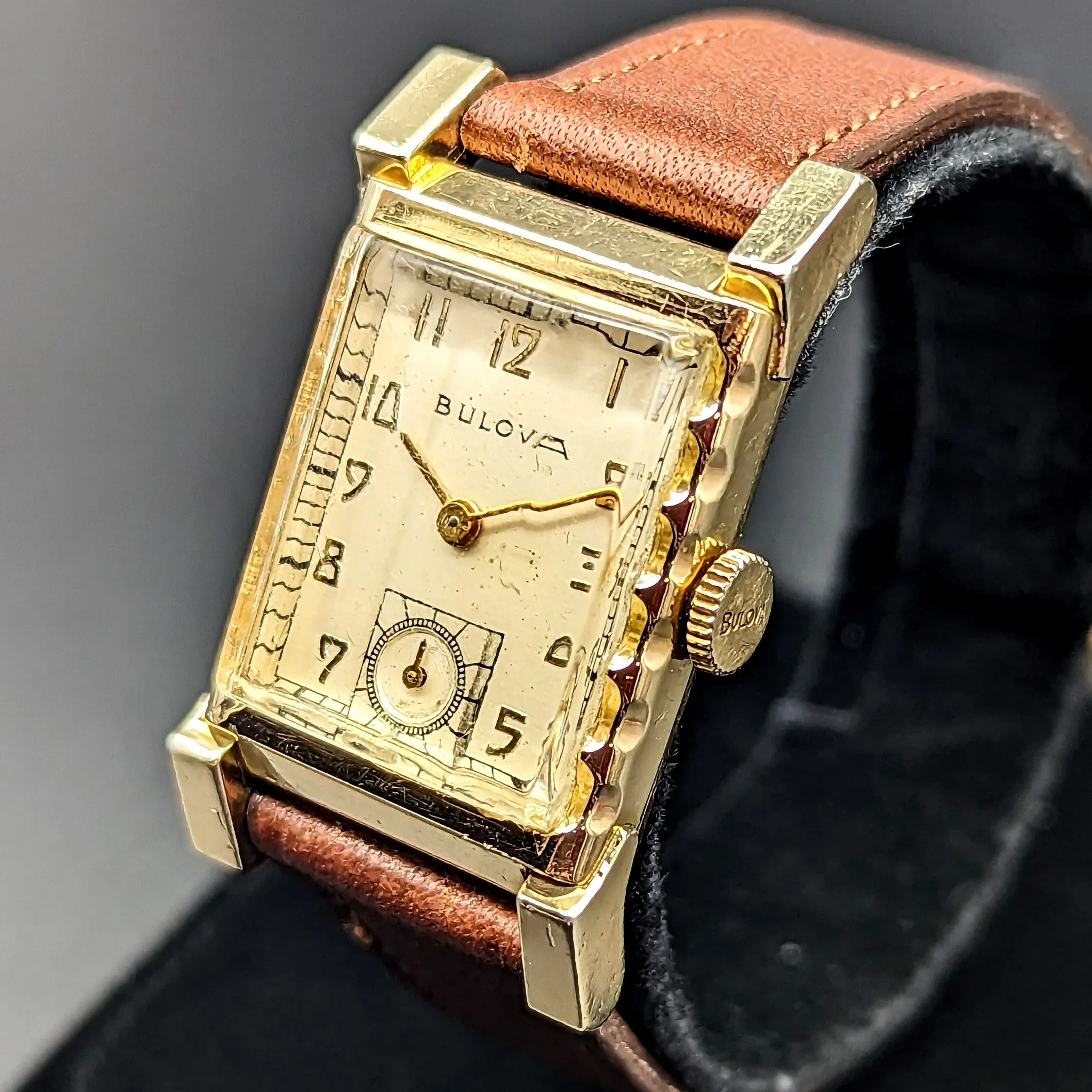 1948 BULOVA “His Excellency LL” Wristwatch 21 Jewels U.S.A. Made Watch