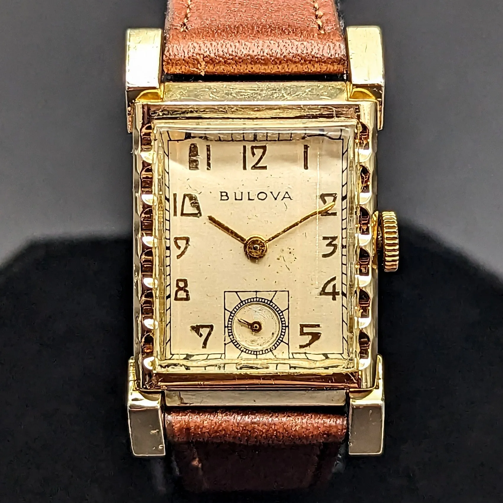 1948 BULOVA “His Excellency LL” Wristwatch 21 Jewels U.S.A. Made Watch