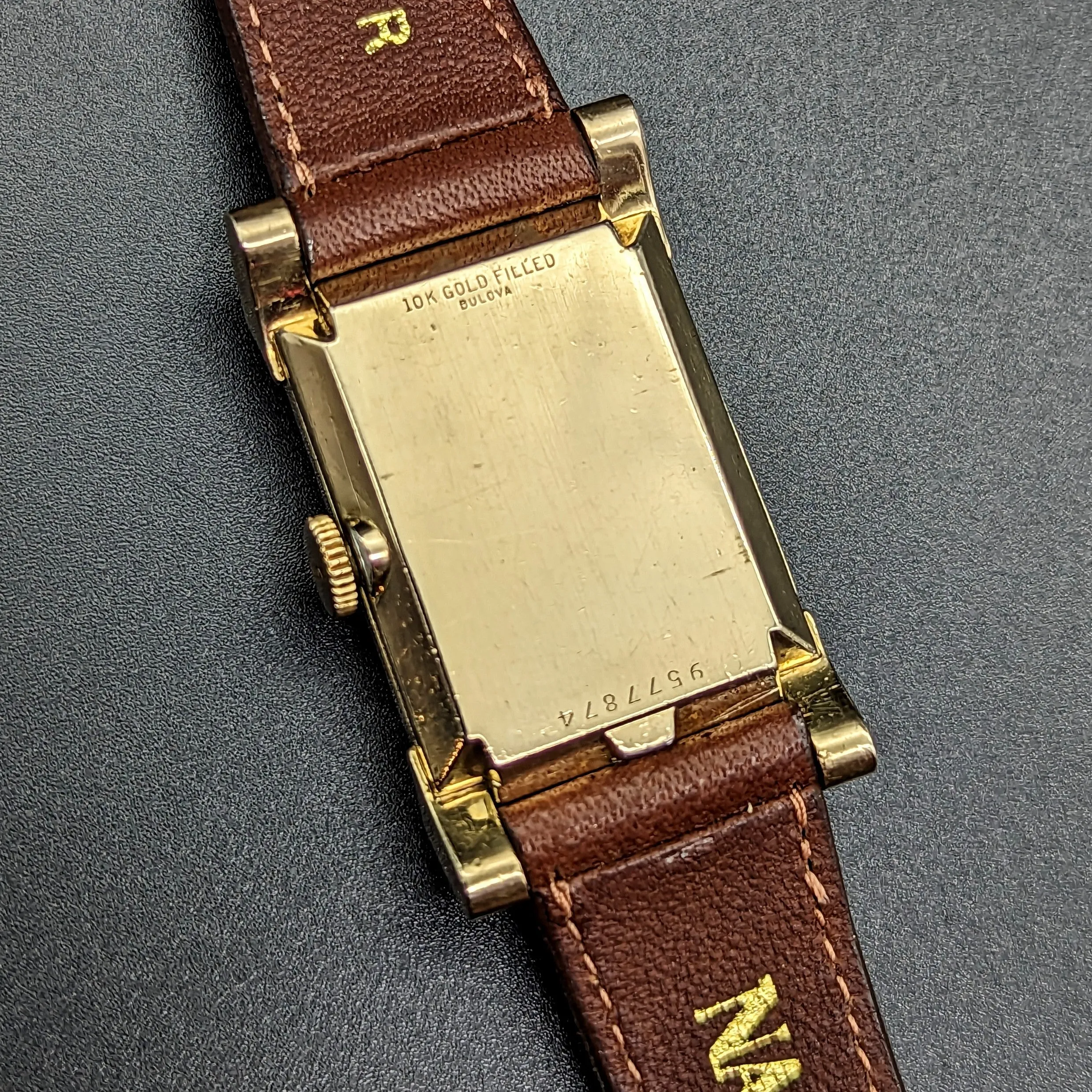 1948 BULOVA “His Excellency LL” Wristwatch 21 Jewels U.S.A. Made Watch