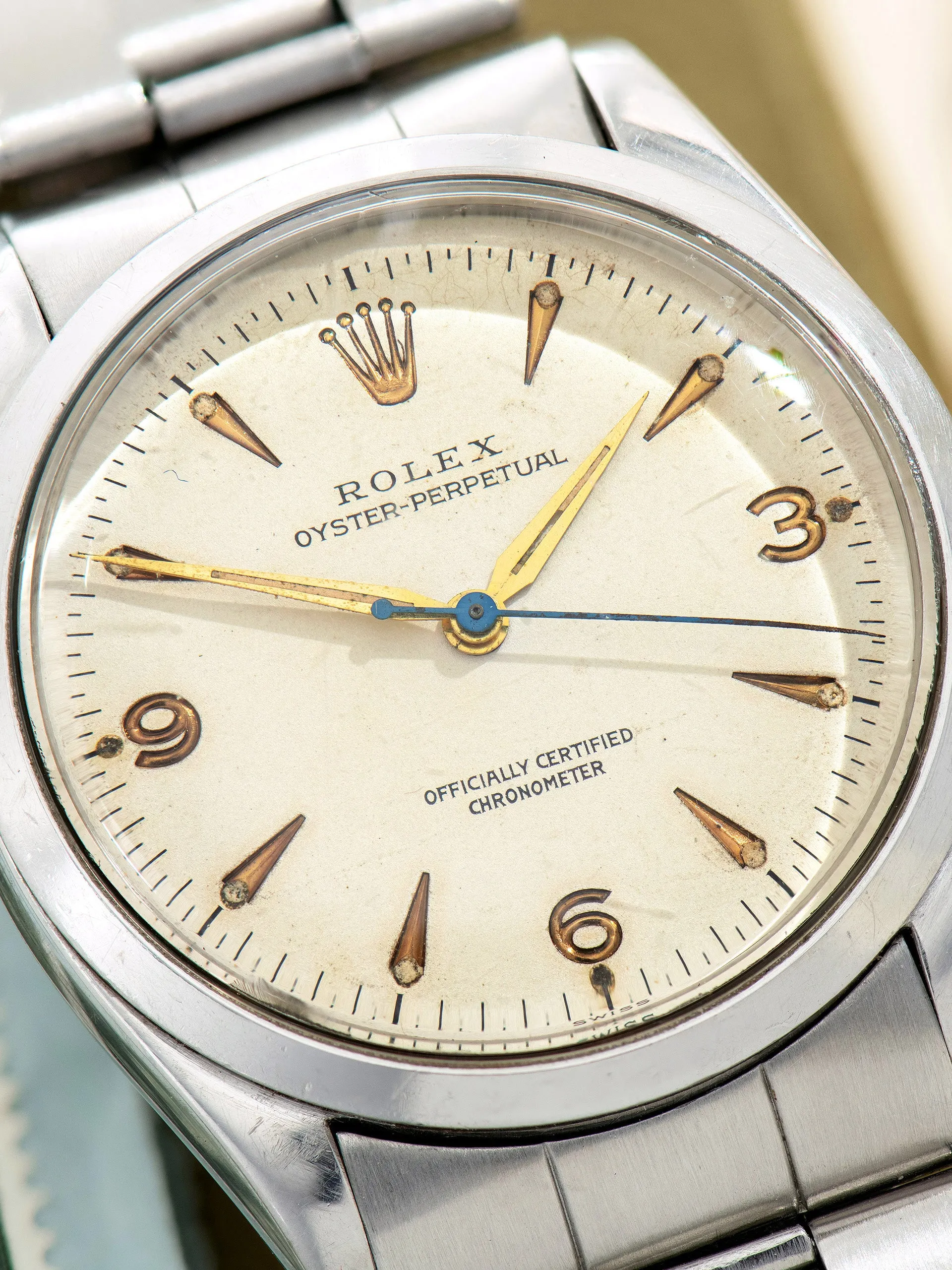 1954 Rolex Oyster-Perpetual (Ref. 6284) Explorer "OCC" Dial
