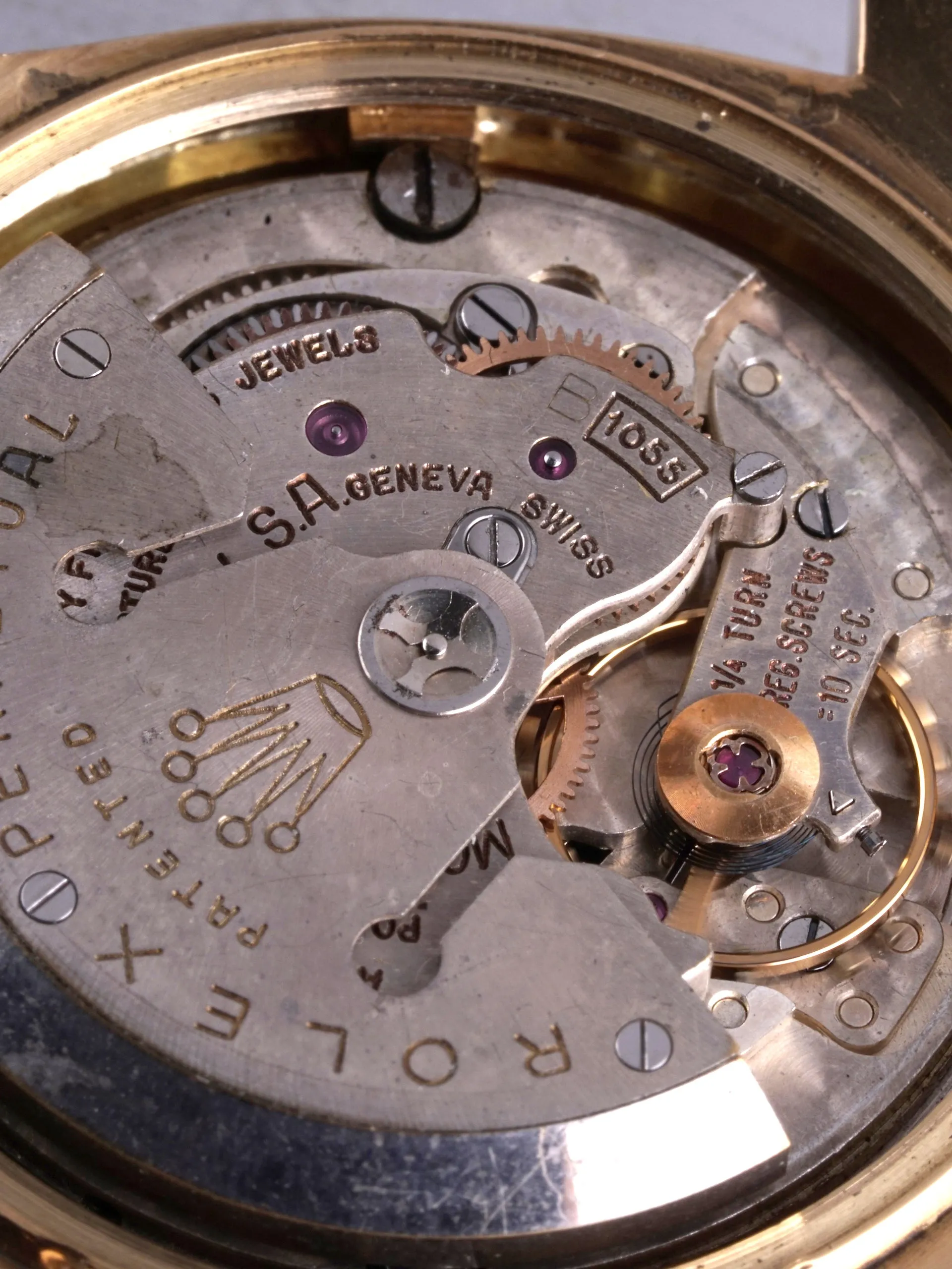 1959 Rolex Day-Date (Ref. 6611B) 18k YG "Champagne Dial"