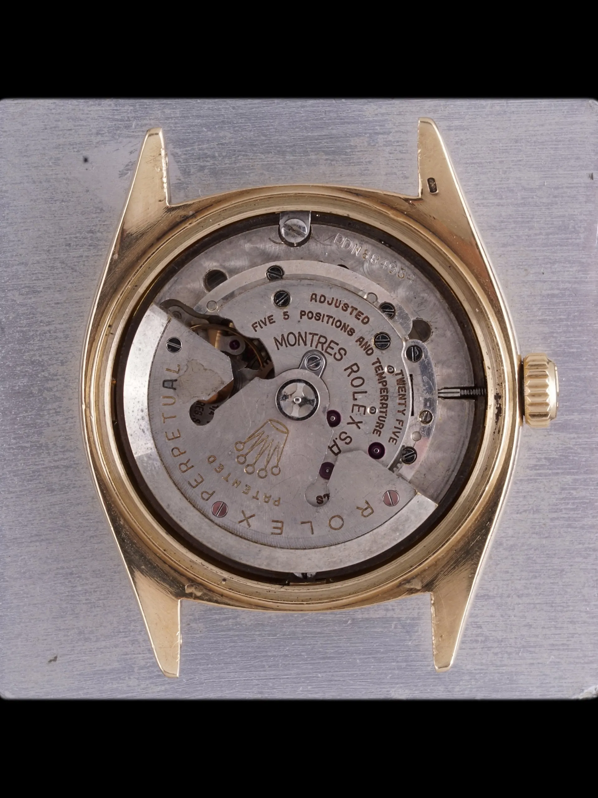 1959 Rolex Day-Date (Ref. 6611B) 18k YG "Champagne Dial"