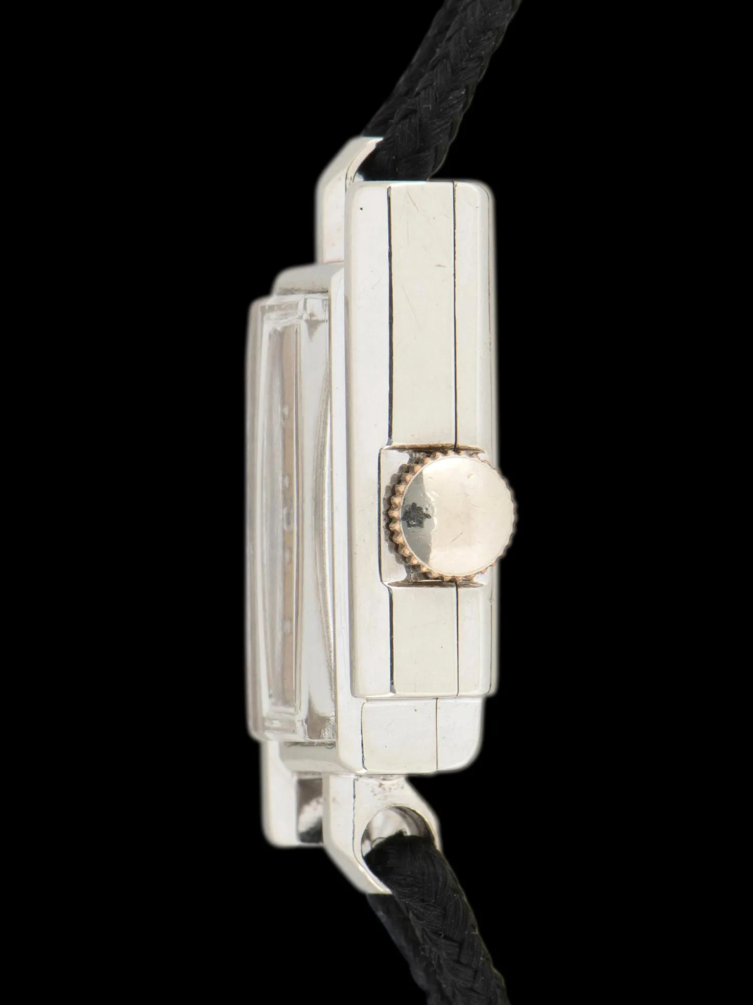 1960s LeCoultre Ladies Art-Deco Watch 14K WG