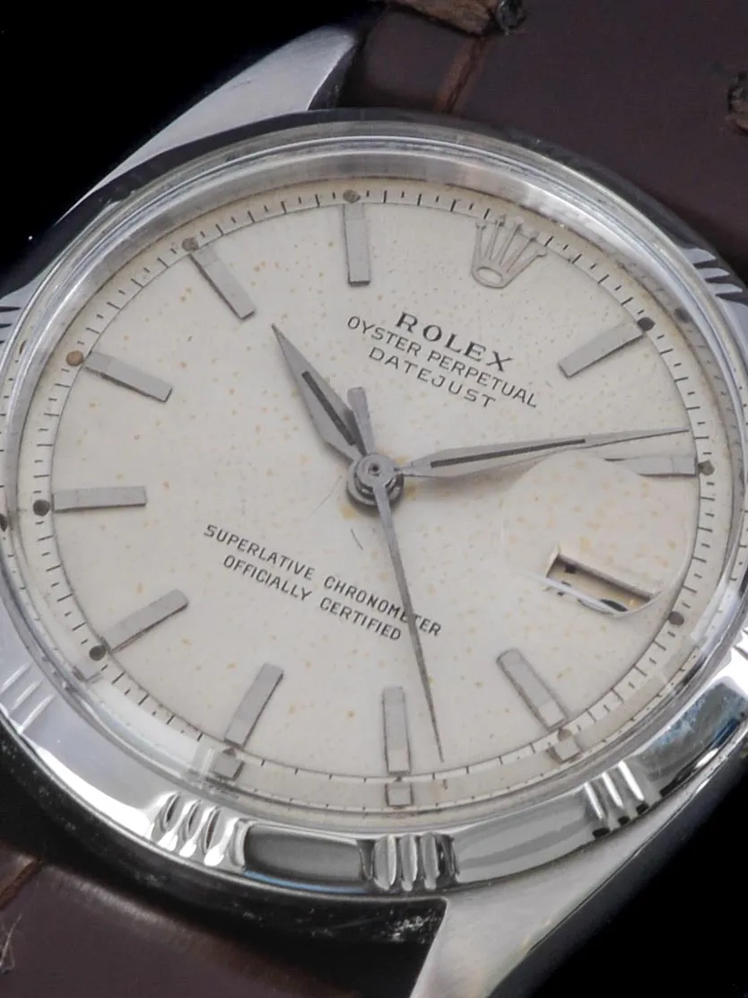 1961 Rolex Datejust (Ref.1603) "SWISS Only" Bamboo Bezel