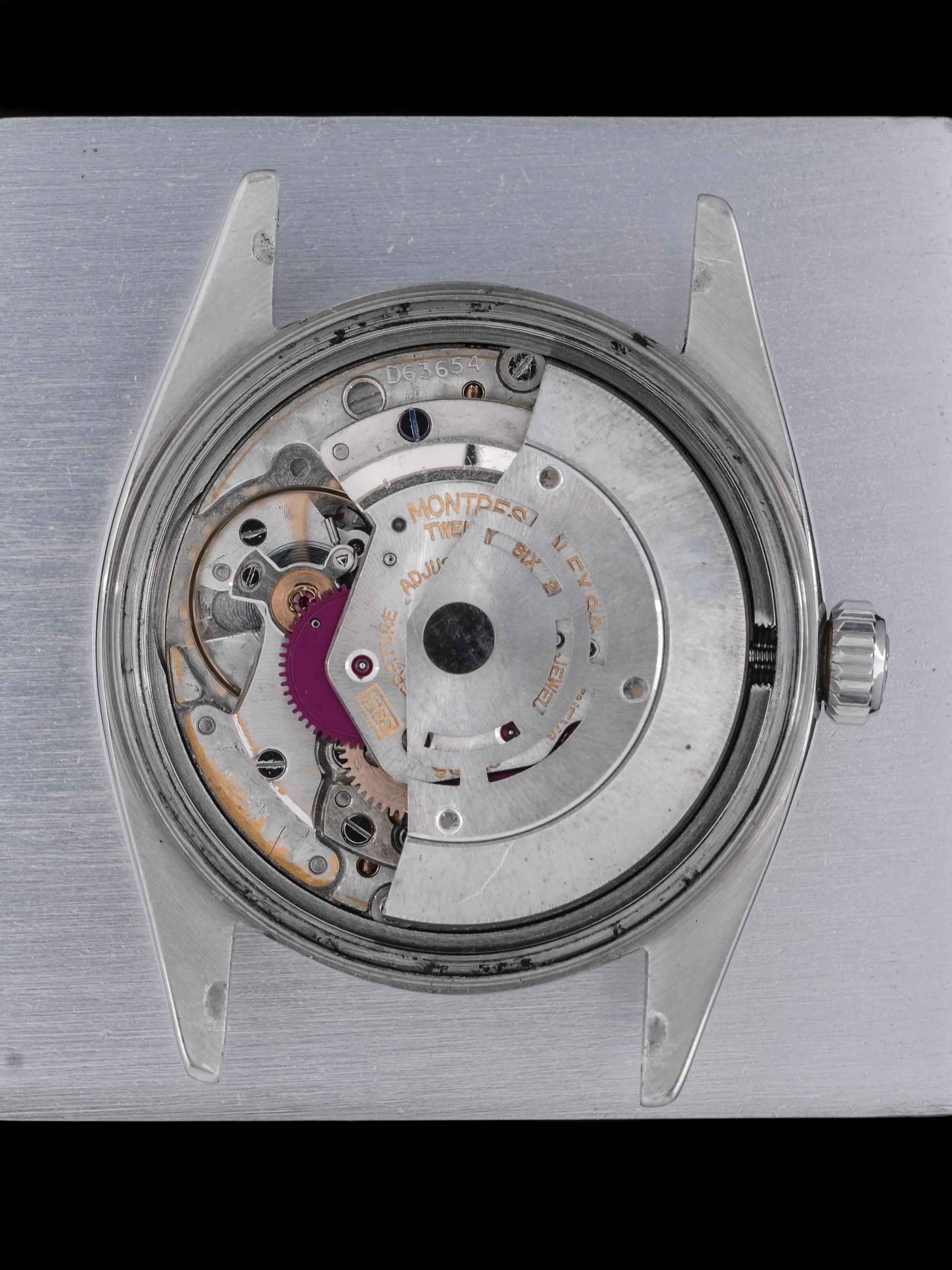 1961 Rolex Datejust (Ref.1603) "SWISS Only" Bamboo Bezel