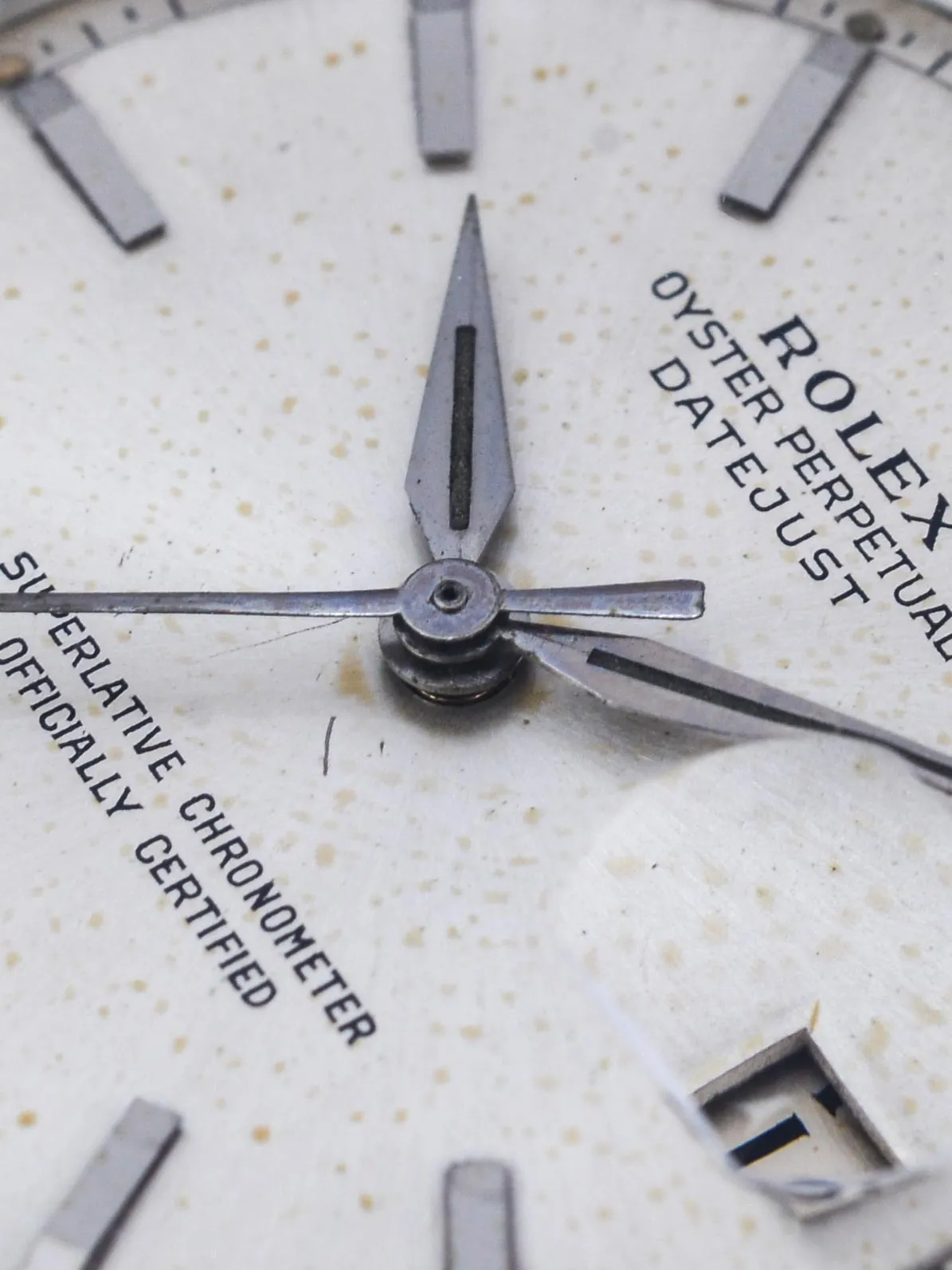 1961 Rolex Datejust (Ref.1603) "SWISS Only" Bamboo Bezel