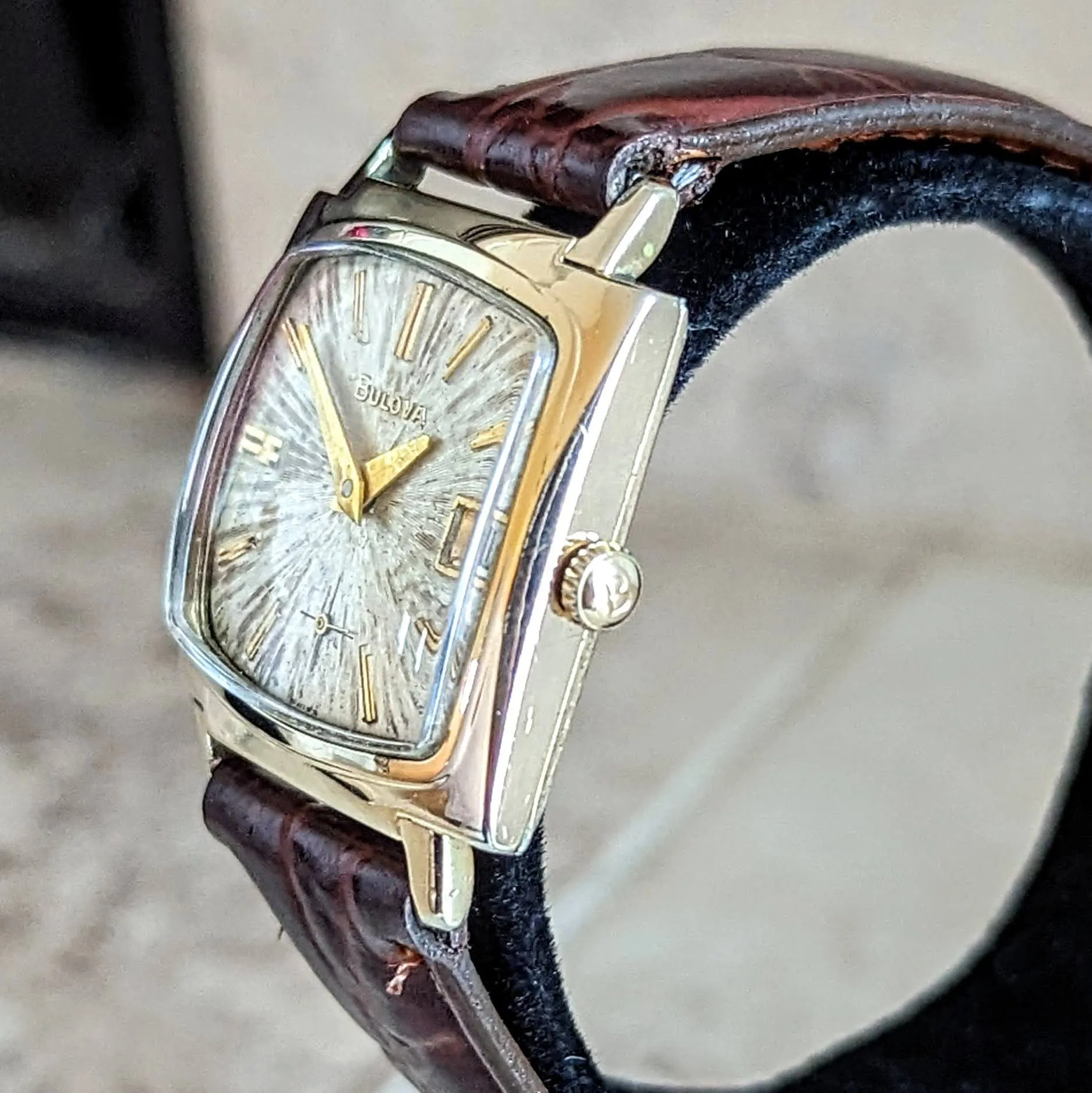1967 BULOVA Date King “GG” Wristwatch 17 Jewels Cal. 11ALD Swiss Made Watch