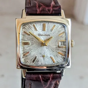 1967 BULOVA Date King “GG” Wristwatch 17 Jewels Cal. 11ALD Swiss Made Watch