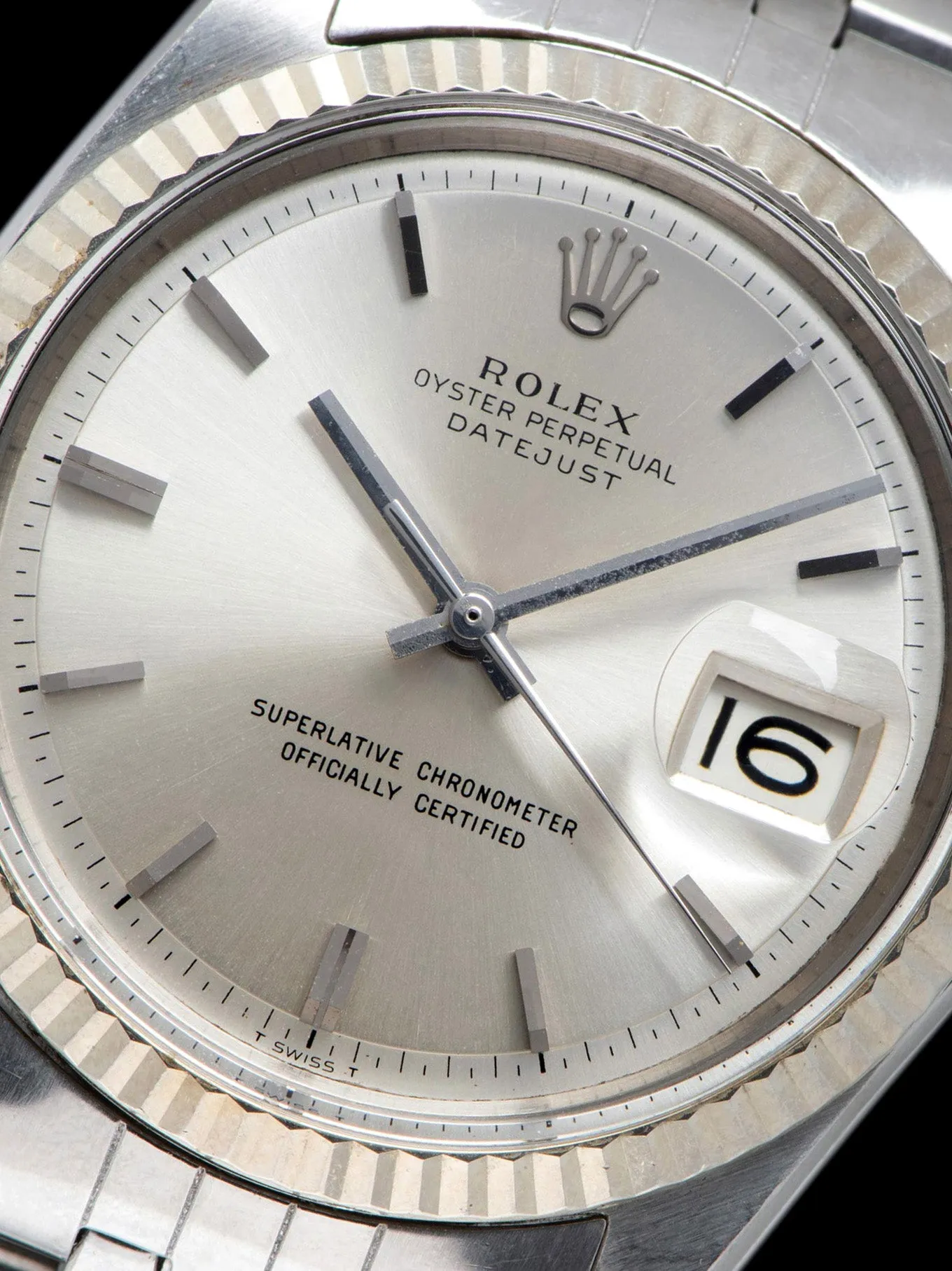 1967 Rolex Datejust (Ref. 1601) Silver "Non-Luminous" Dial