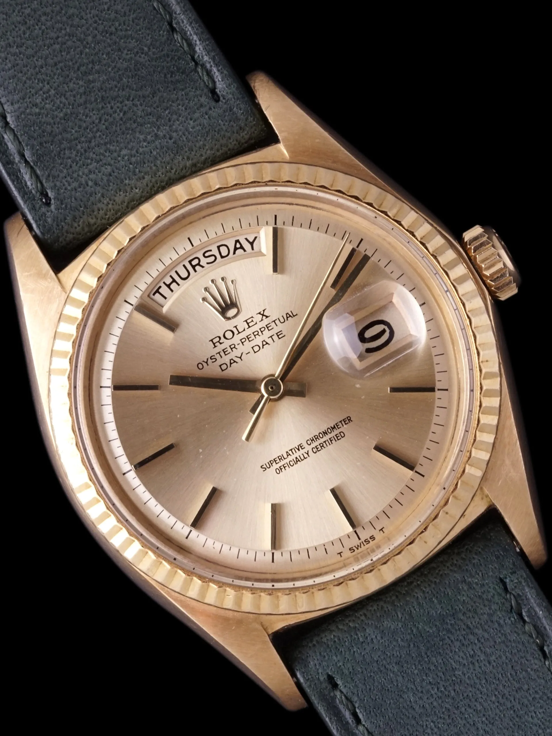 1967 Rolex Day-Date (Ref. 1803) 18K YG "Non-Luminous Dial"