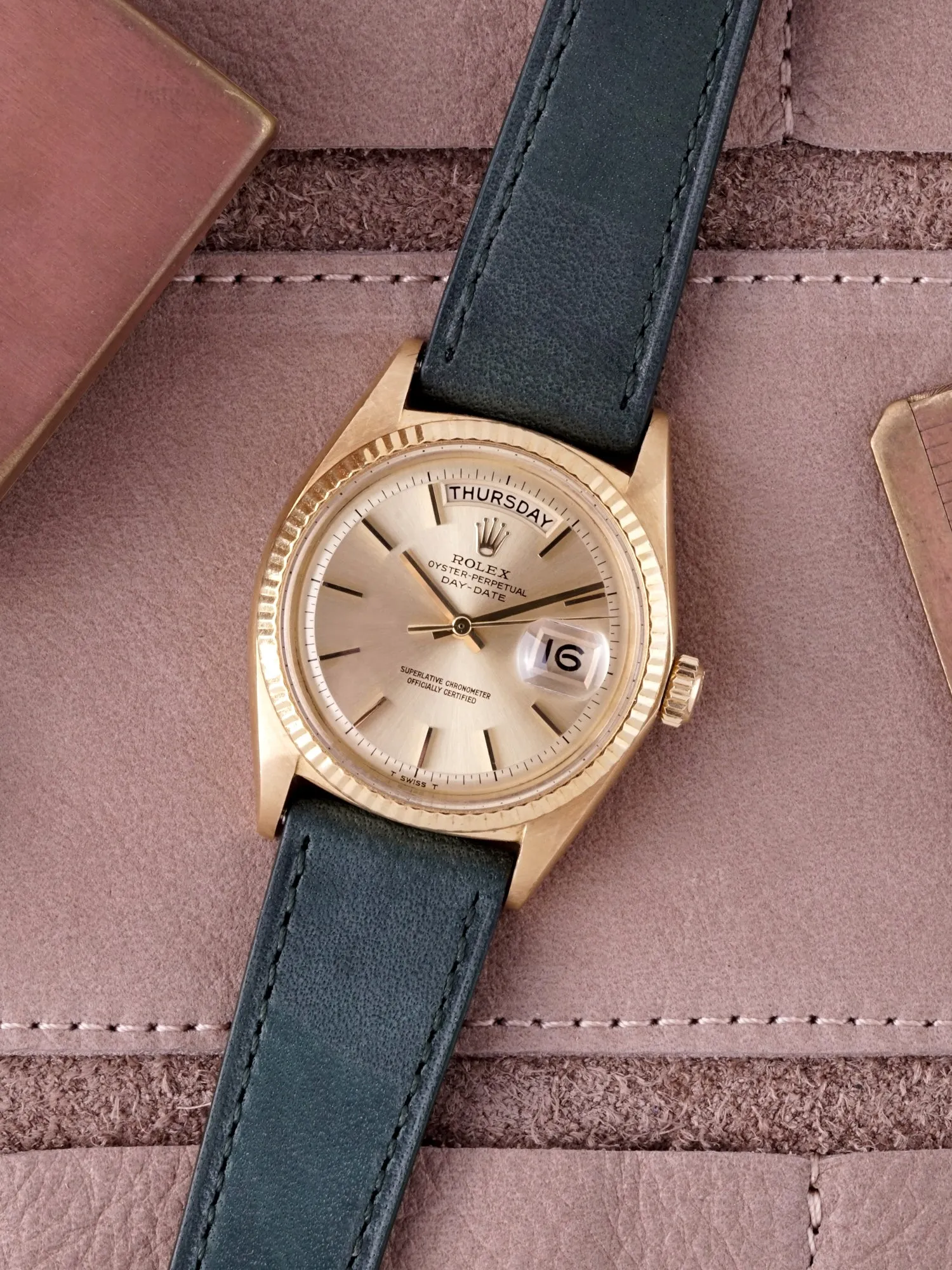 1967 Rolex Day-Date (Ref. 1803) 18K YG "Non-Luminous Dial"