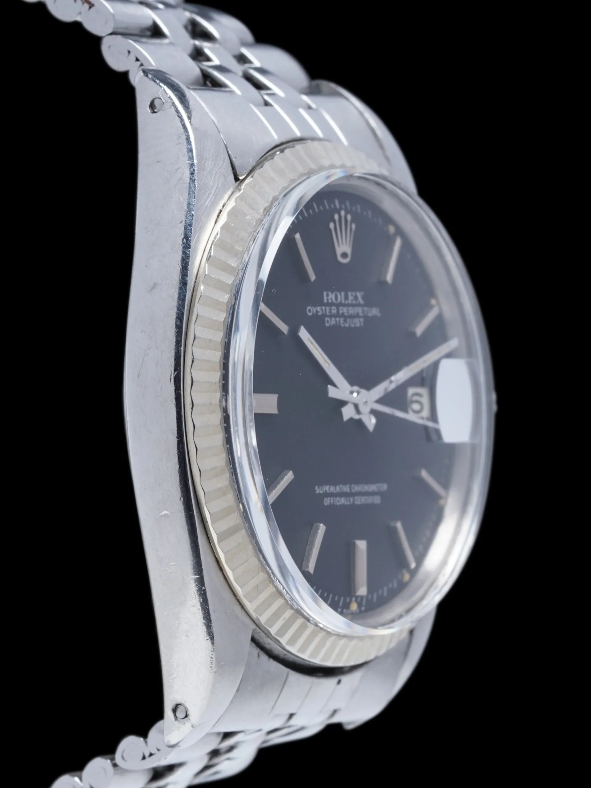 1968 Rolex Datejust (Ref. 1601) Matte Black Dial