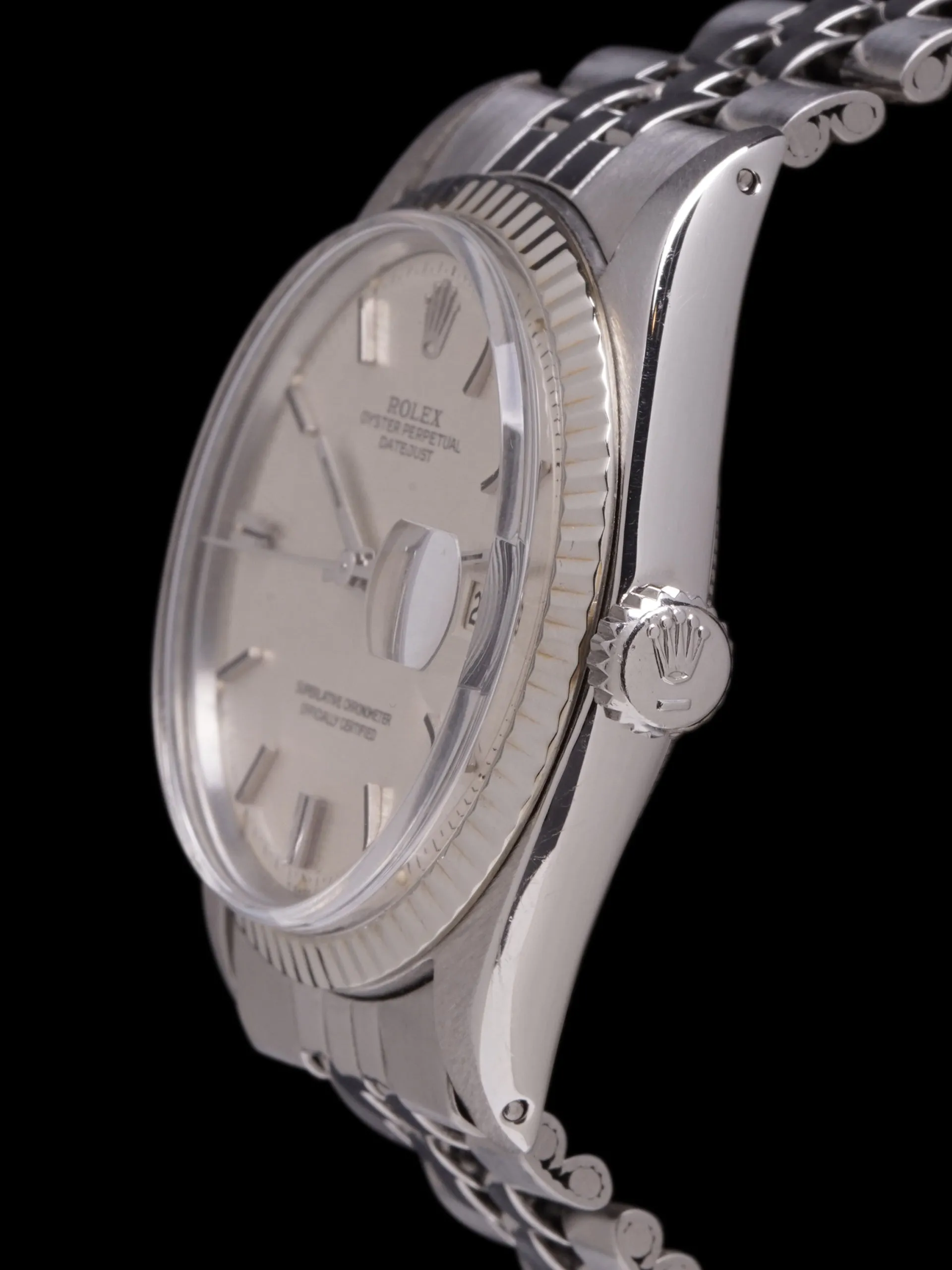 1968 Rolex Datejust (Ref. 1601) Silver  "Linen Dial”