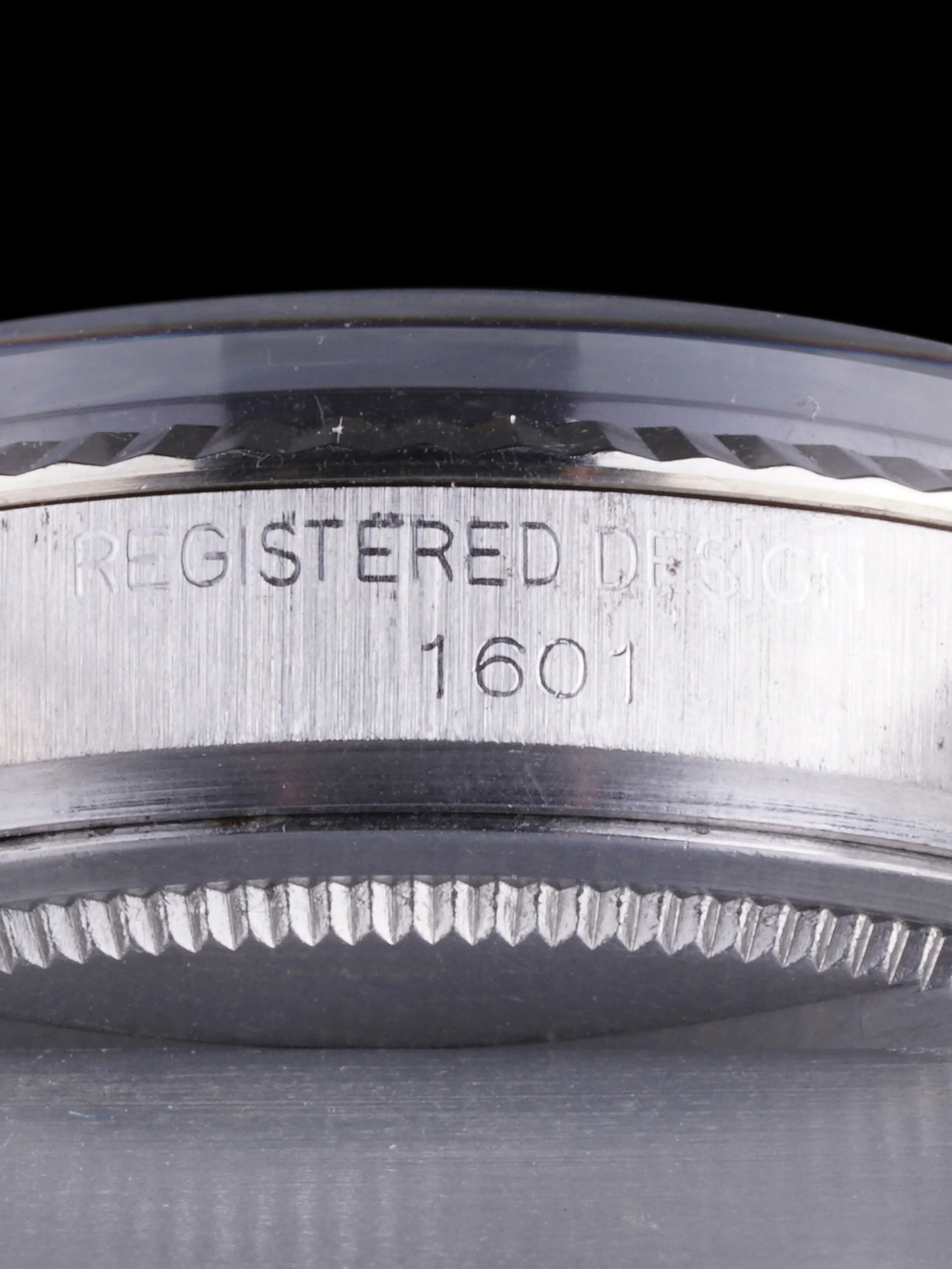 1971 Rolex Datejust (Ref. 1601) Non-Luminous Black "Confetti Dial"