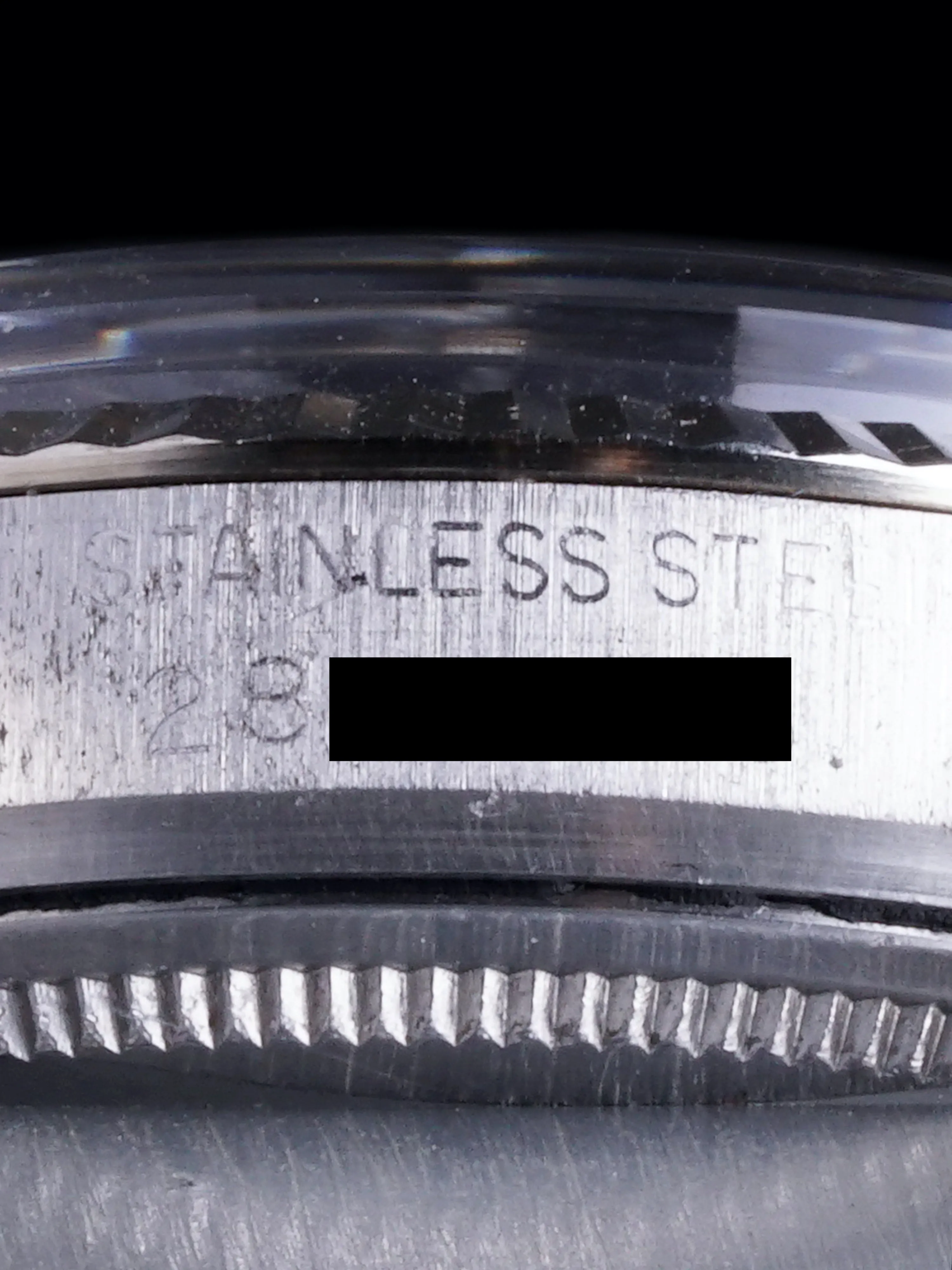 1971 Rolex Datejust (Ref. 1601) Non-Luminous Black "Confetti Dial"
