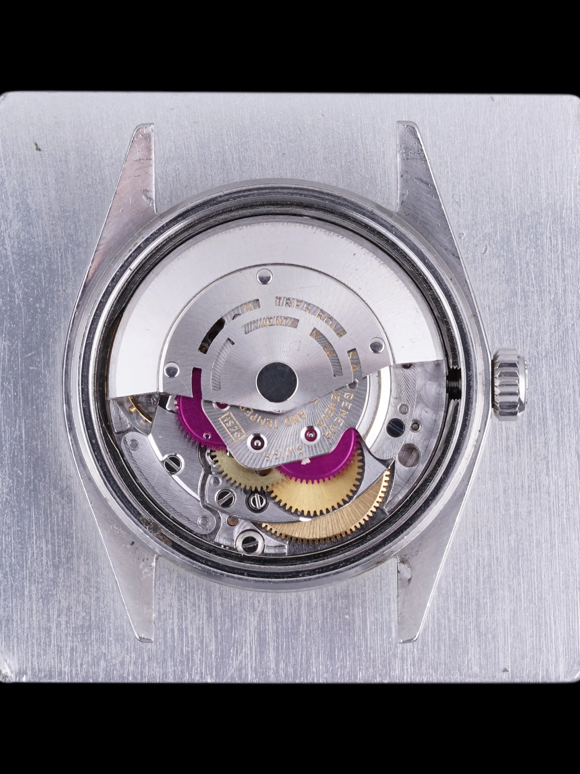 1971 Rolex Datejust (Ref. 1601) Non-Luminous Black "Confetti Dial"