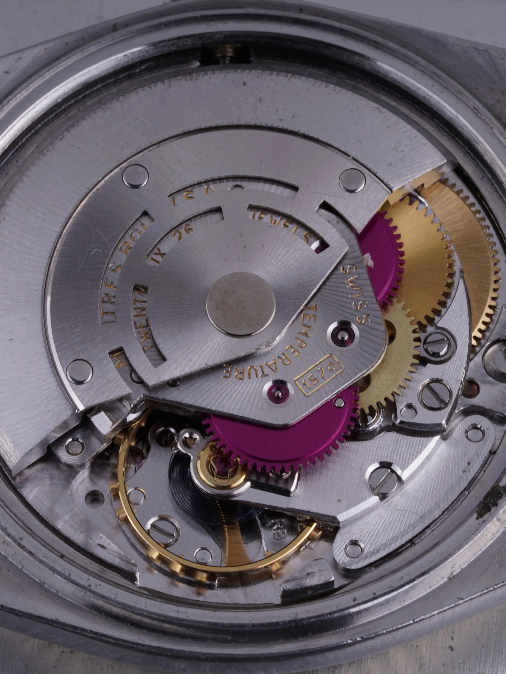 1971 Rolex Datejust (Ref. 1601) Non-Luminous Black "Confetti Dial"