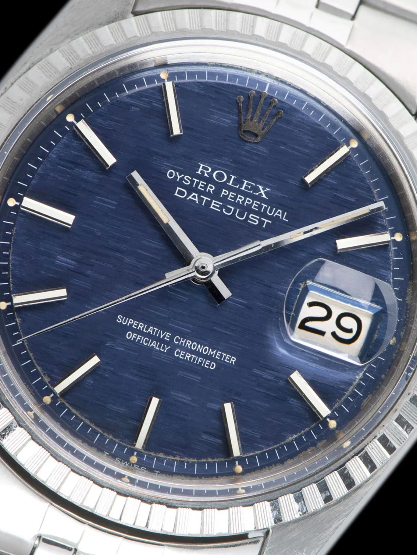 1971 Rolex Datejust (Ref. 1603) Blue Mosaic Dial