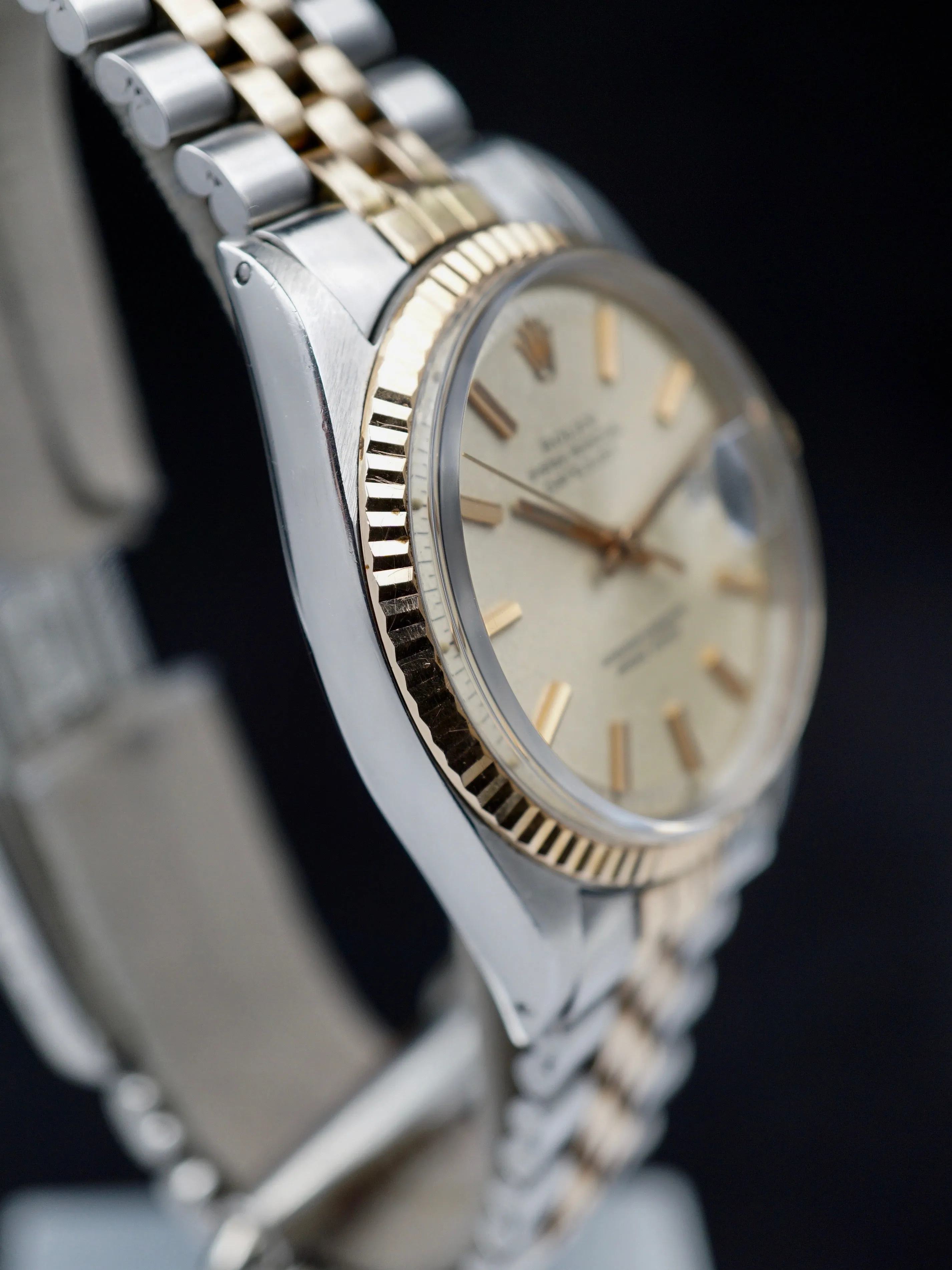 1971 Rolex Datejust Rose Gold & Stainless Steel (Ref. 1601) W/ Box and Papers