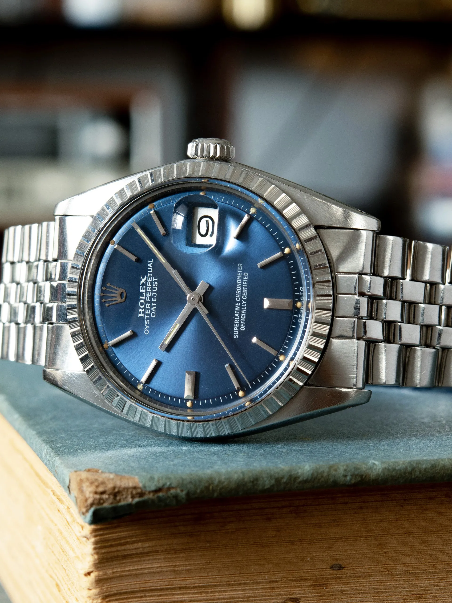 1973 Rolex Datejust (Ref. 1601-3) Blue Sigma Dial