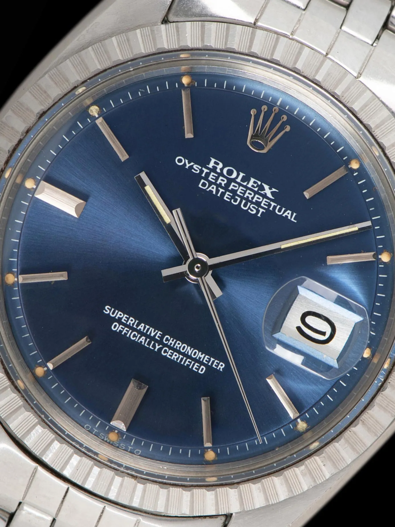 1973 Rolex Datejust (Ref. 1601-3) Blue Sigma Dial