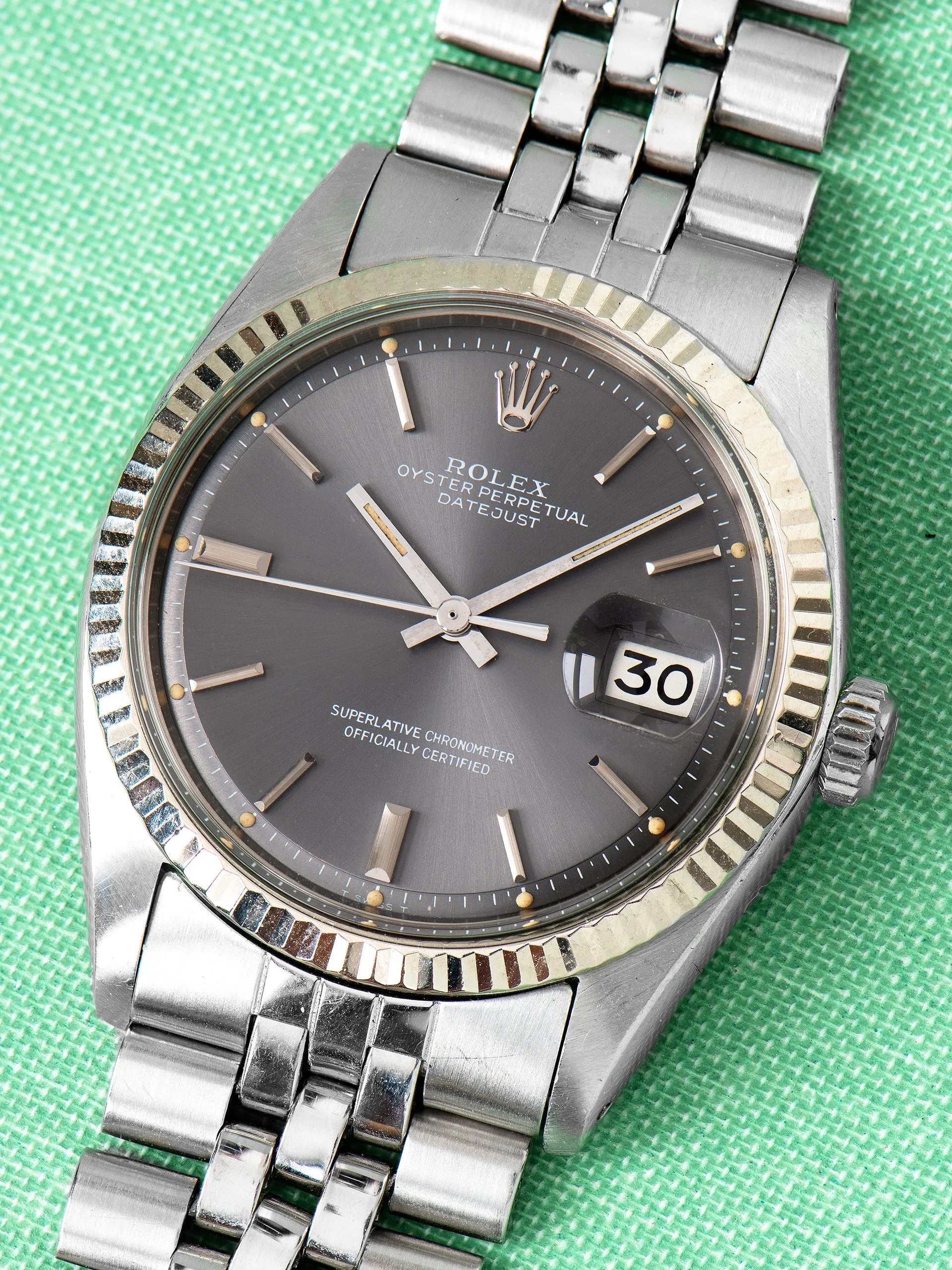 1973 Rolex Datejust (Ref. 1601) Grey Dial