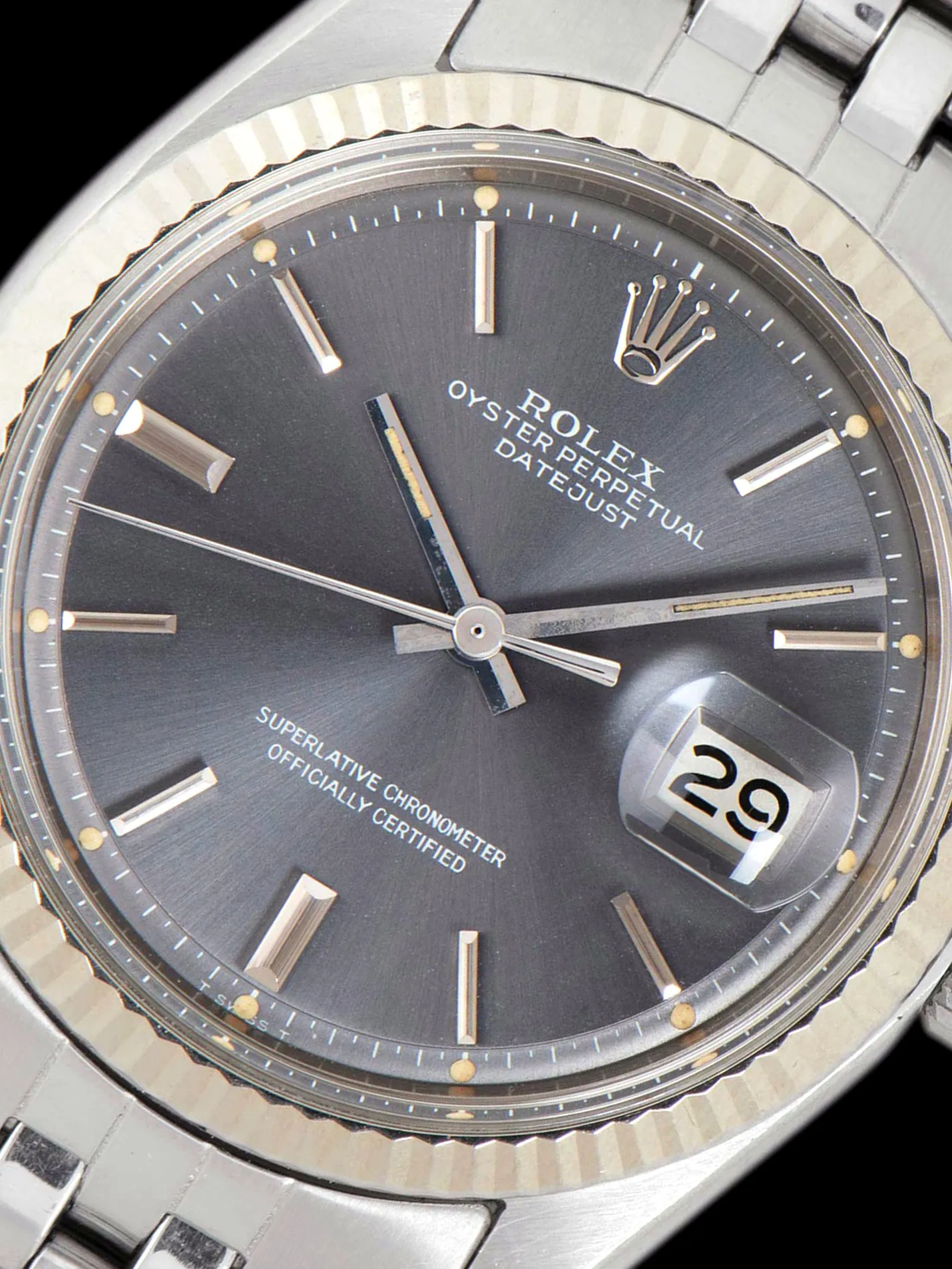 1973 Rolex Datejust (Ref. 1601) Grey Dial