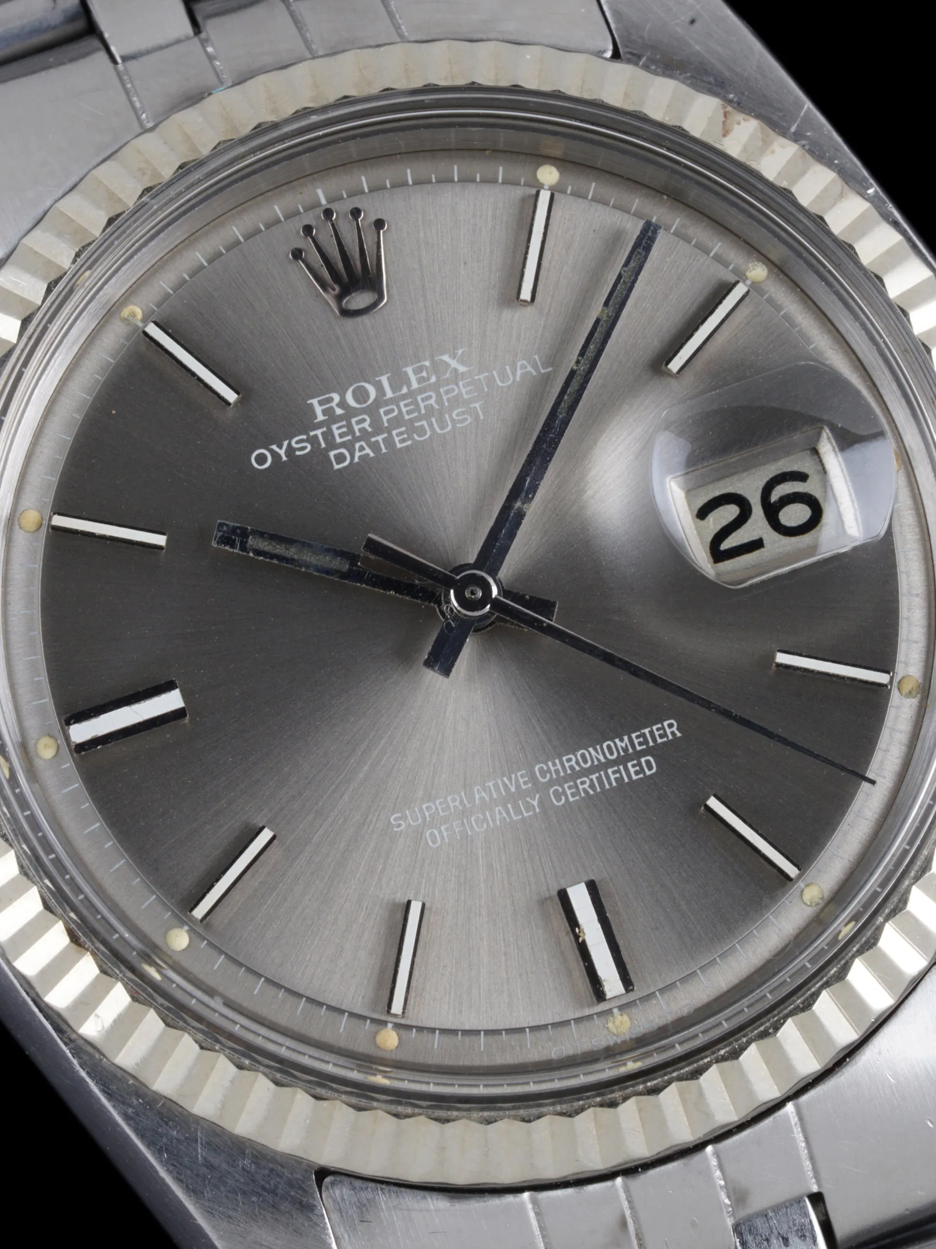1973 Rolex Datejust (Ref. 1601) Grey Sigma "Ghost" Dial