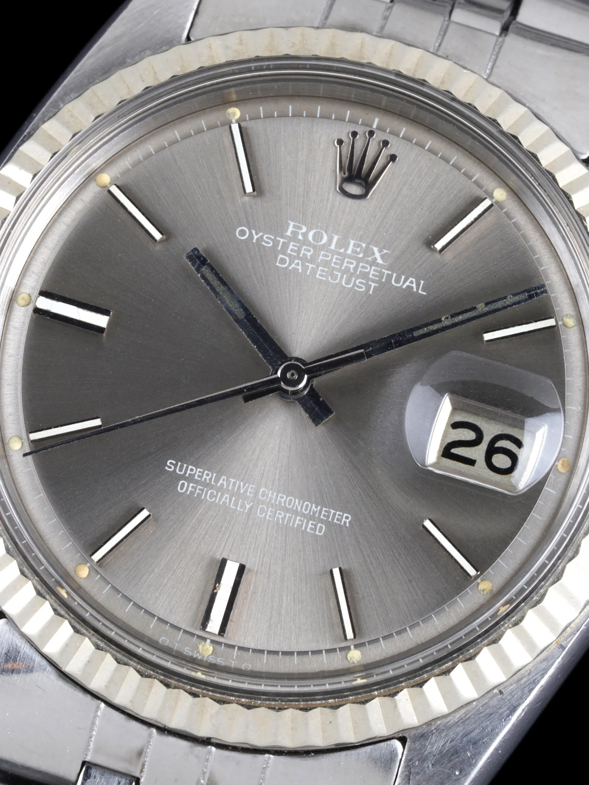 1973 Rolex Datejust (Ref. 1601) Grey Sigma "Ghost" Dial