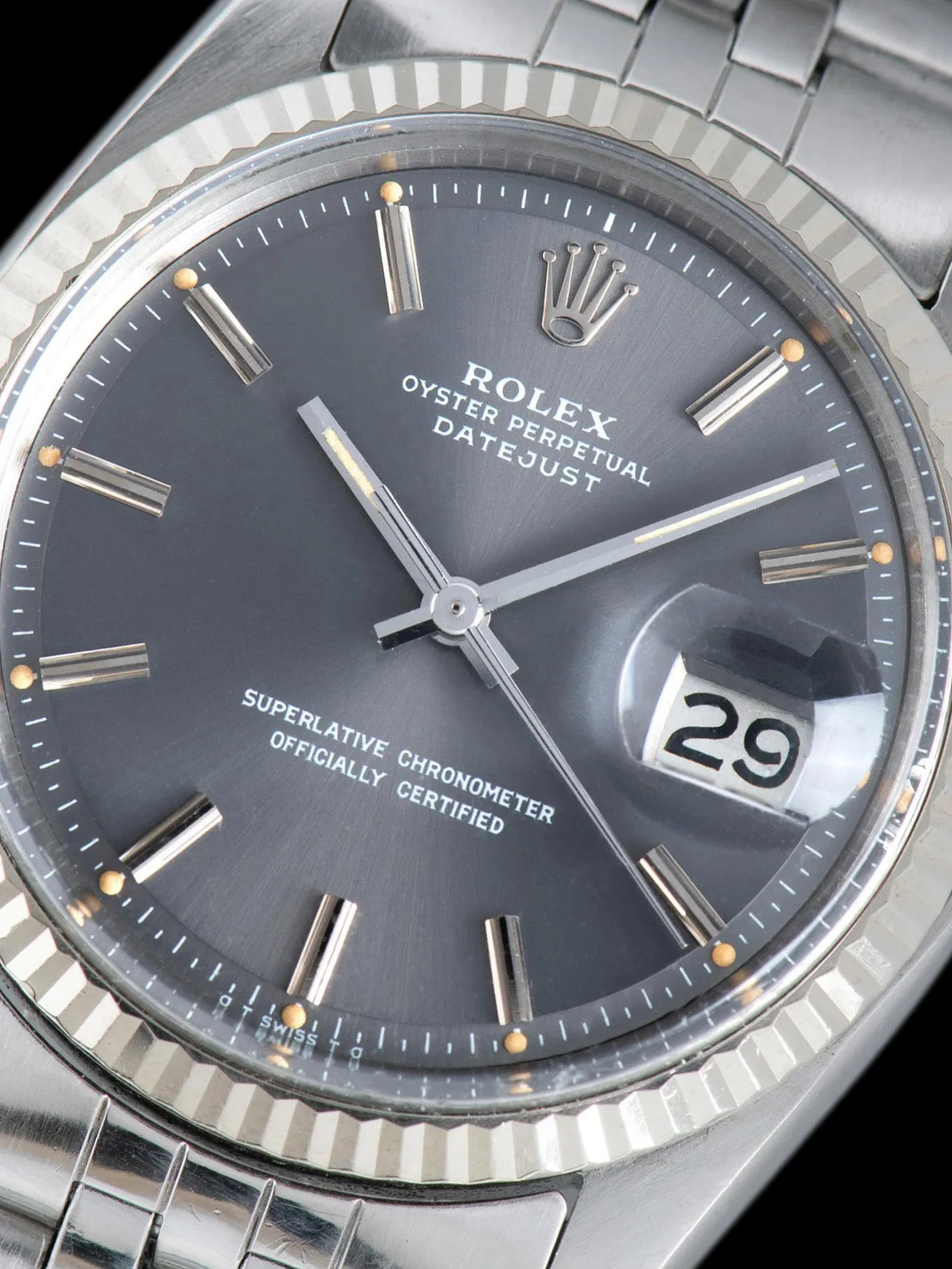 1974 Rolex Datejust (Ref. 1601) Grey Sigma Dial