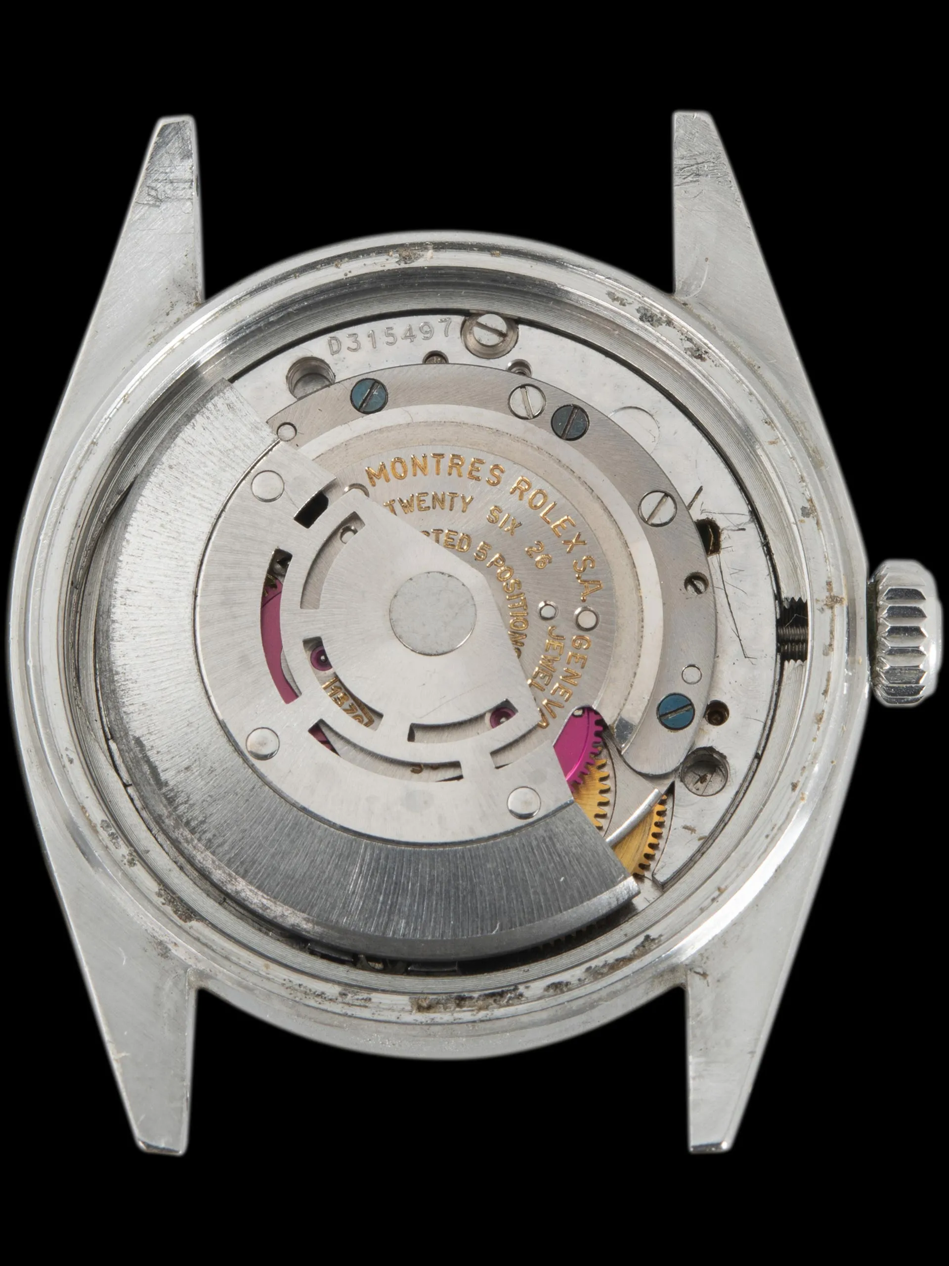 1974 Rolex Datejust (Ref. 1601) Non-Luminous Silver "Sigma" Dial