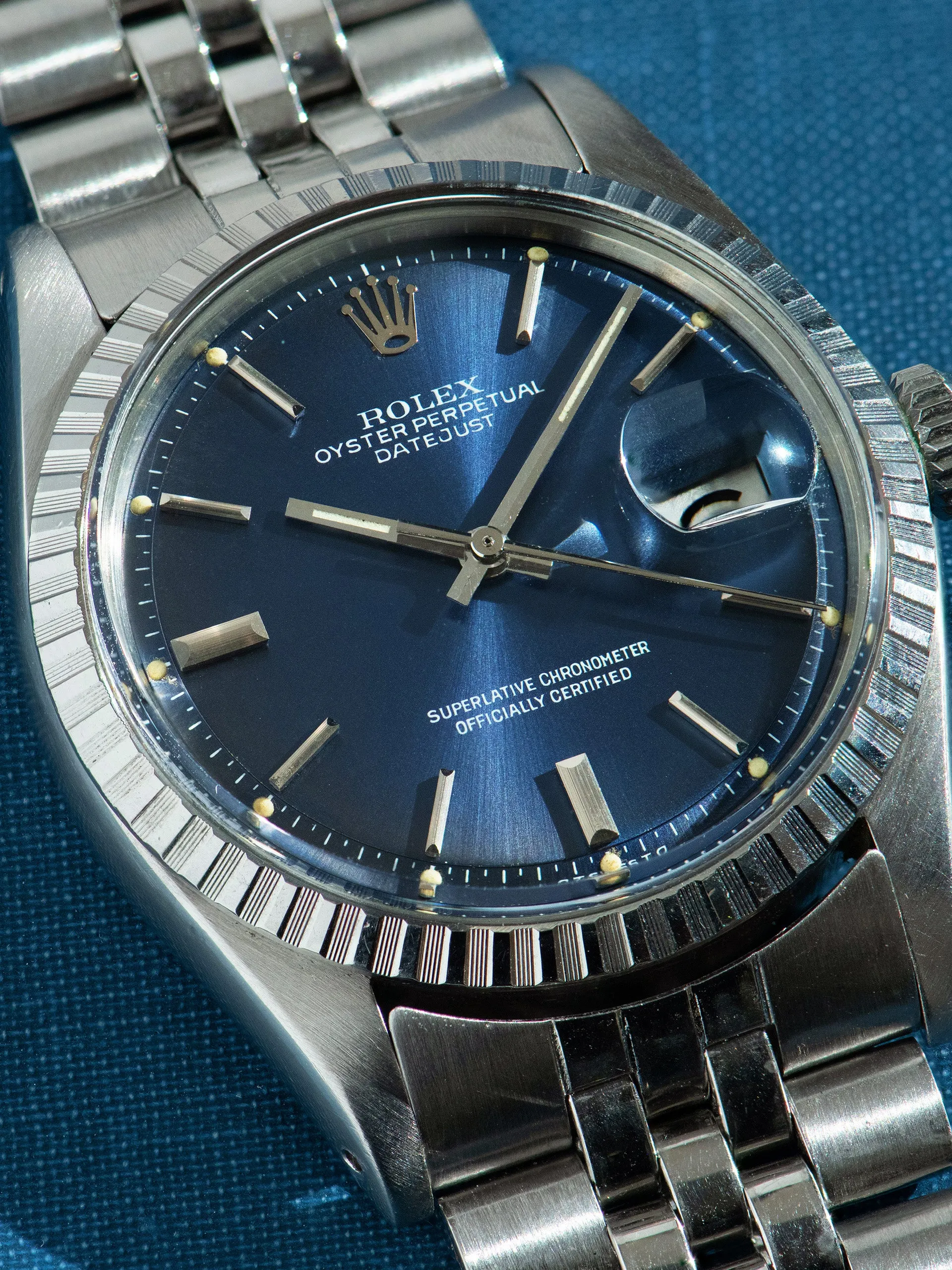 1974 Rolex Datejust (Ref. 1603) Blue Sigma Dial