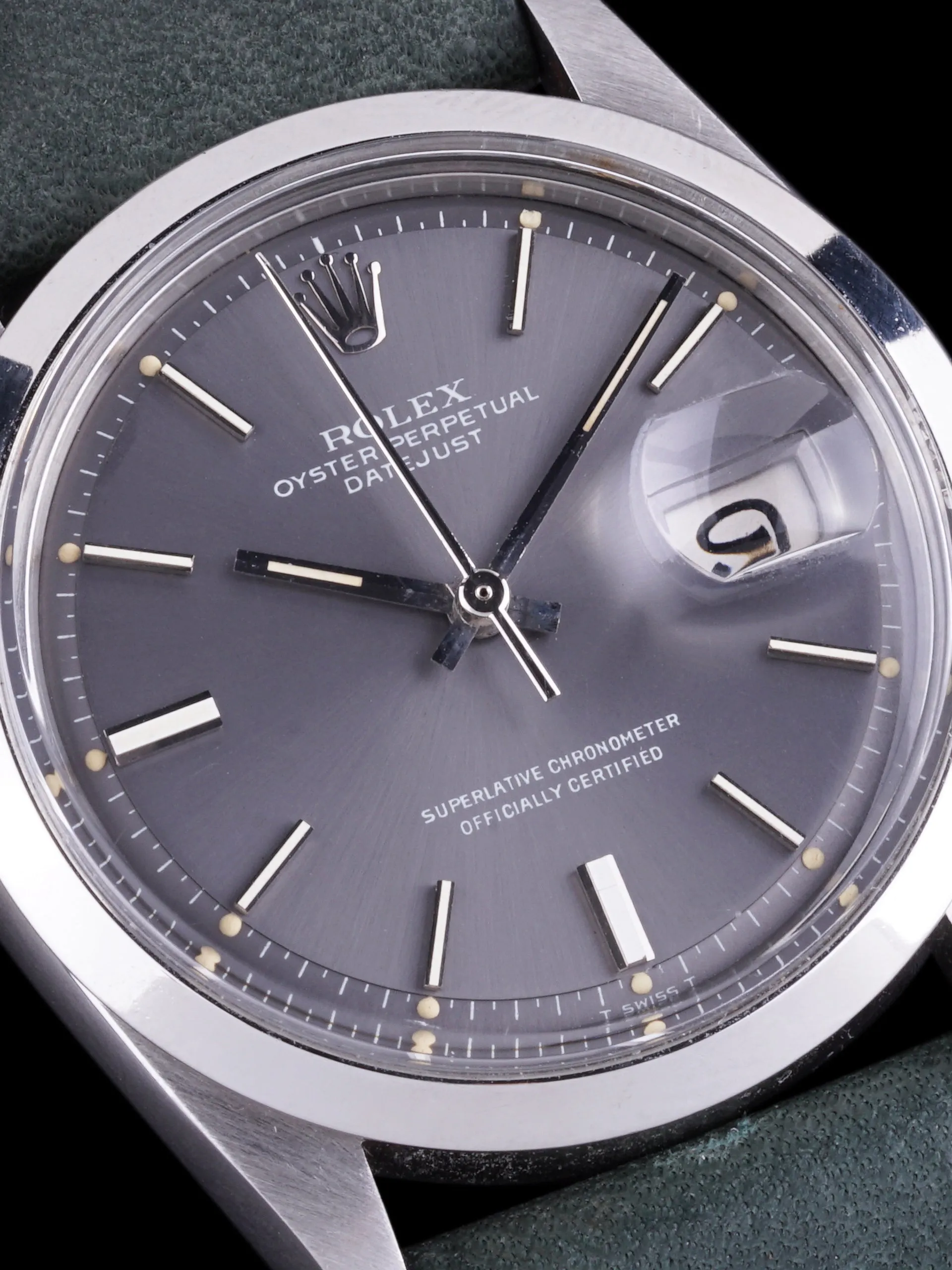 1975 Rolex Datejust (Ref. 1600) Grey Dial