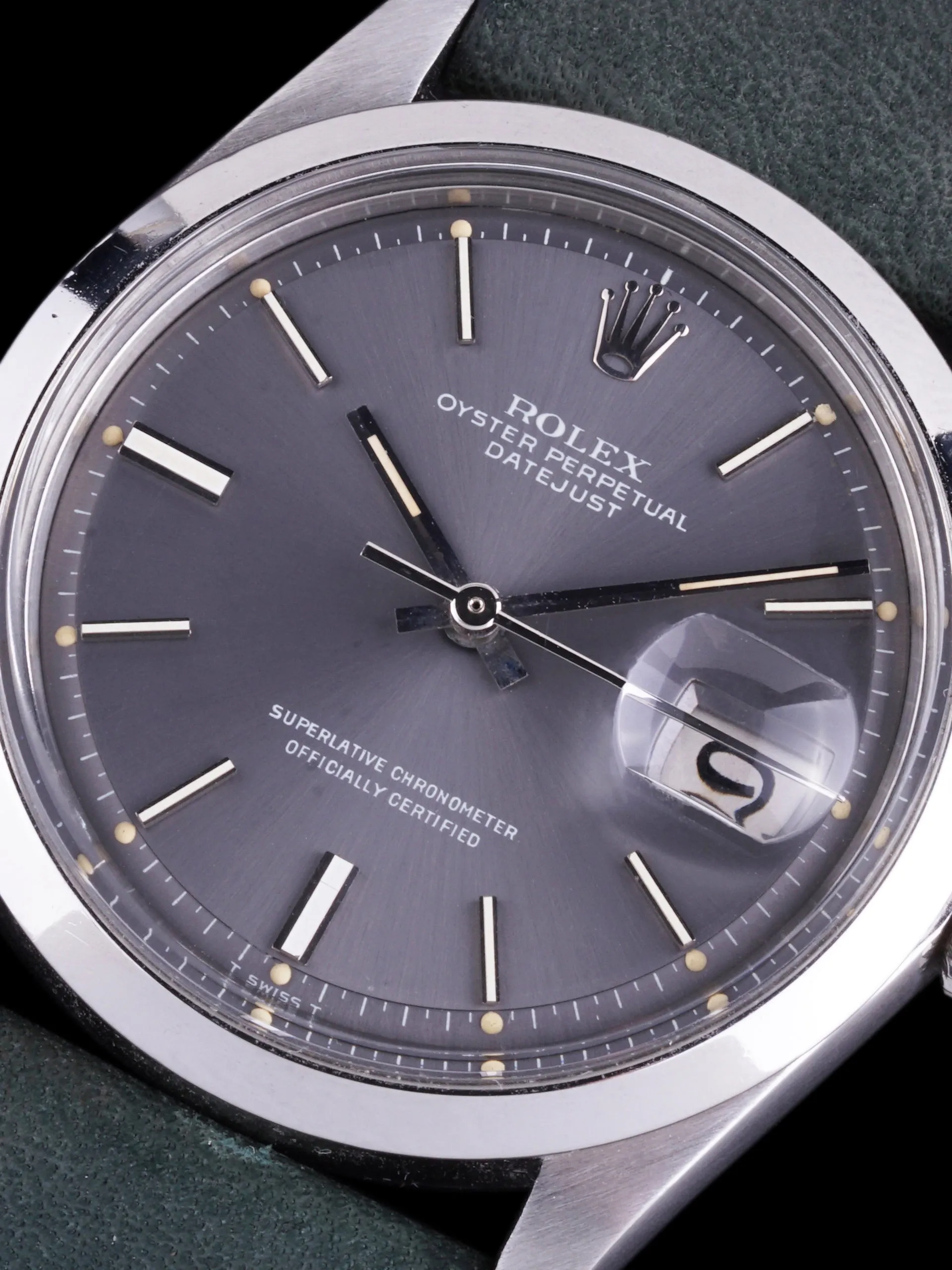 1975 Rolex Datejust (Ref. 1600) Grey Dial