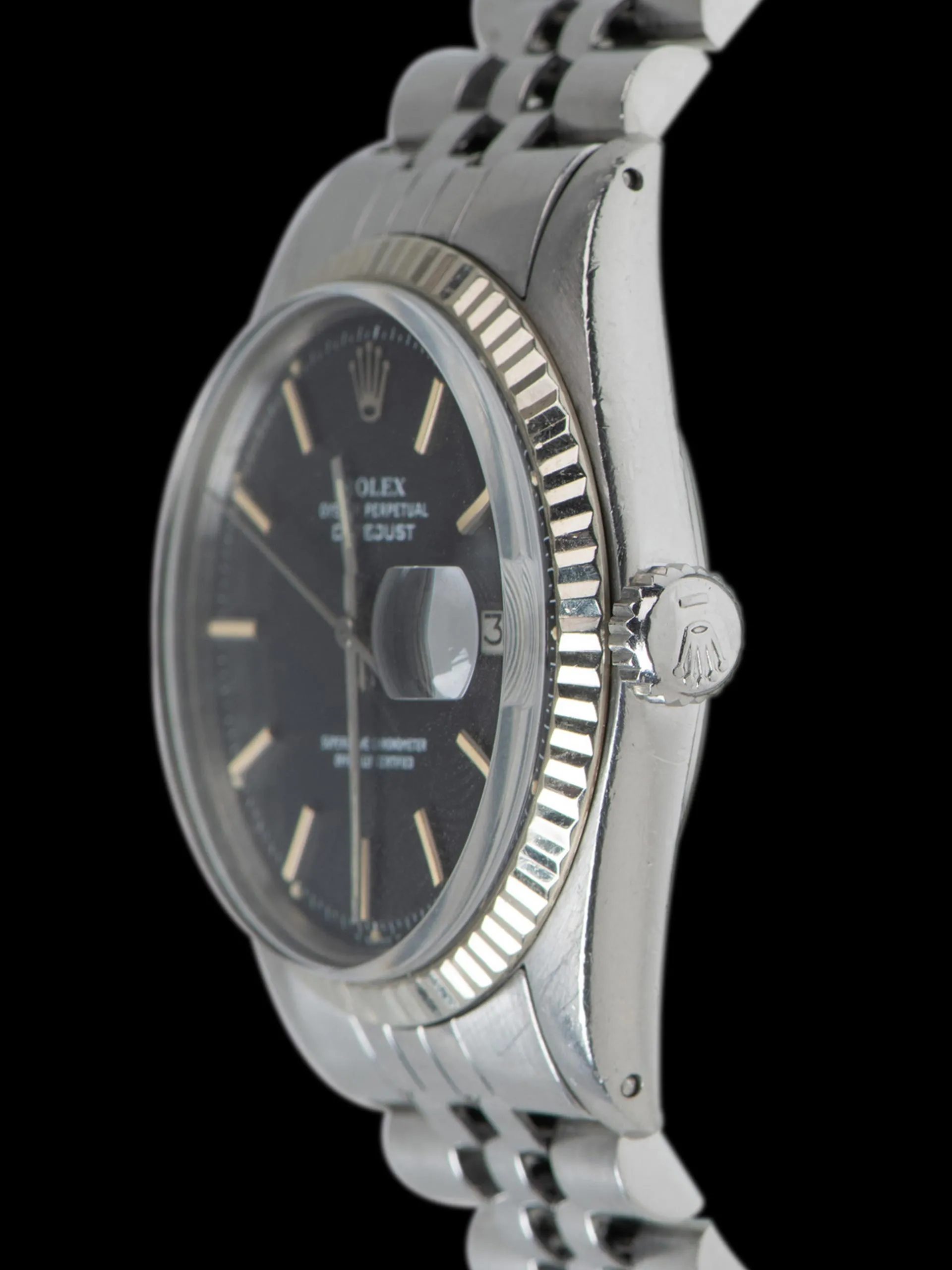 1975 Rolex Datejust (Ref. 1601) Matte Black Dial