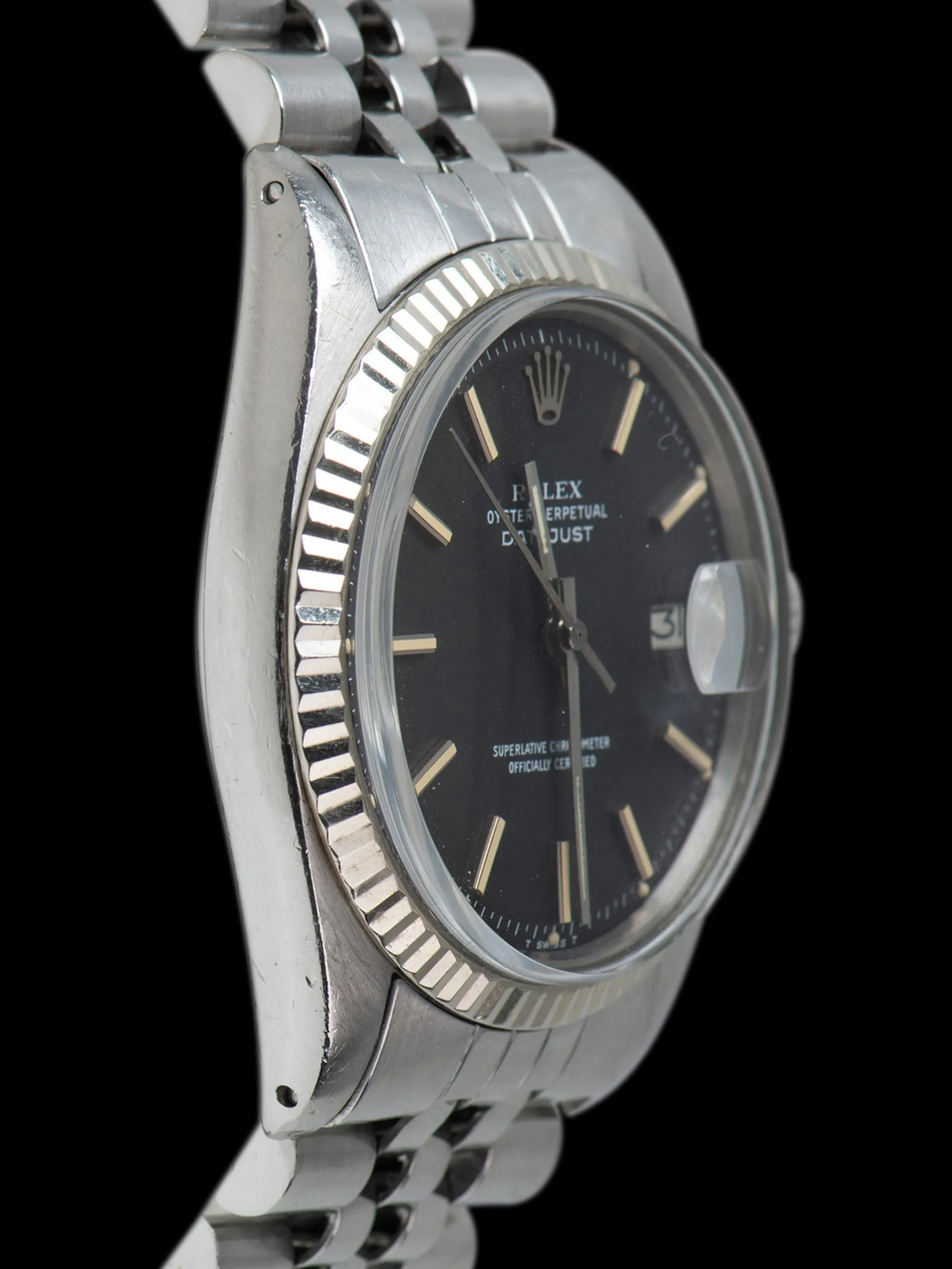 1975 Rolex Datejust (Ref. 1601) Matte Black Dial