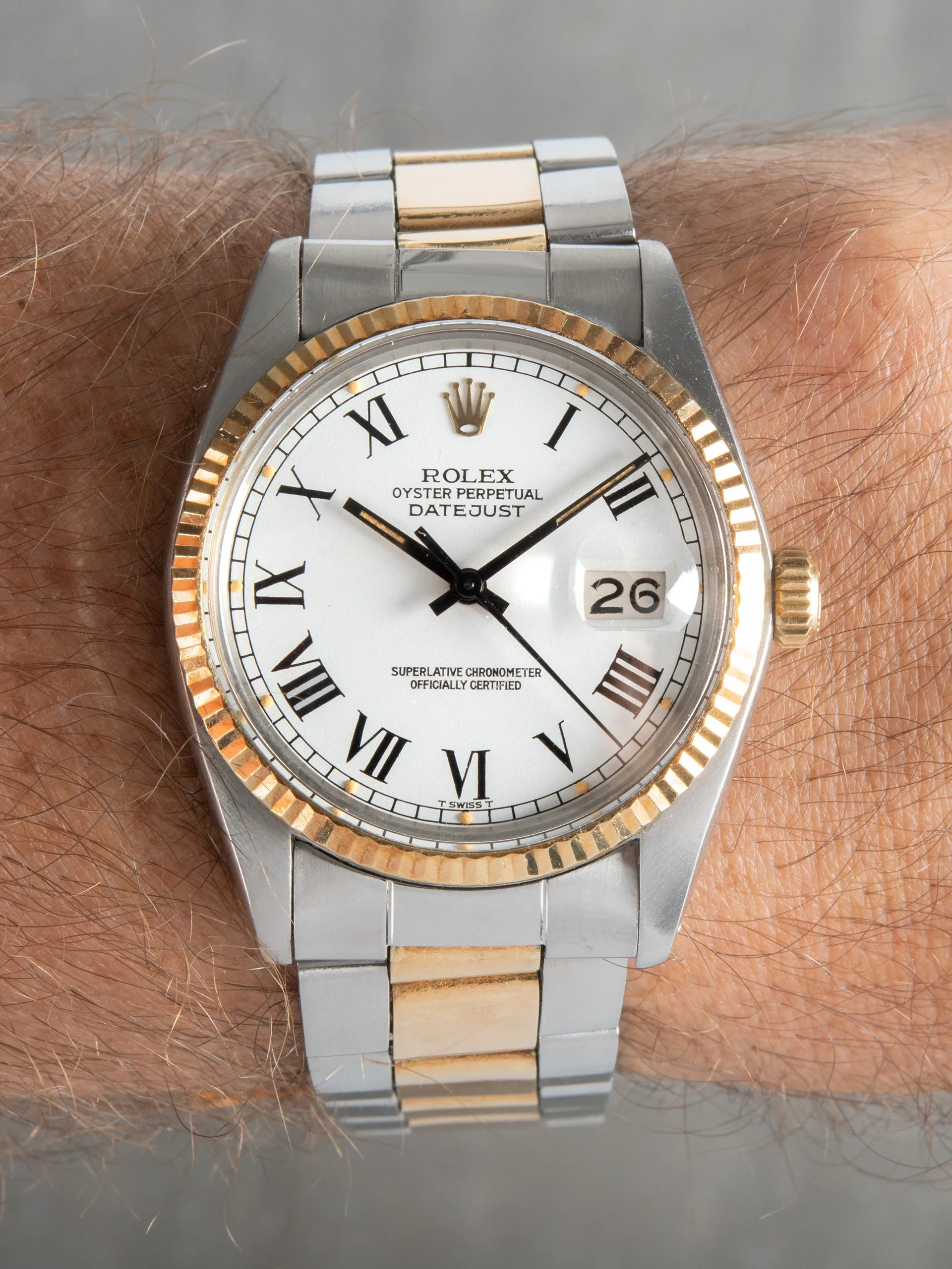 1979 Rolex Two-Tone Datejust (Ref. 16013) "Buckley Dial"